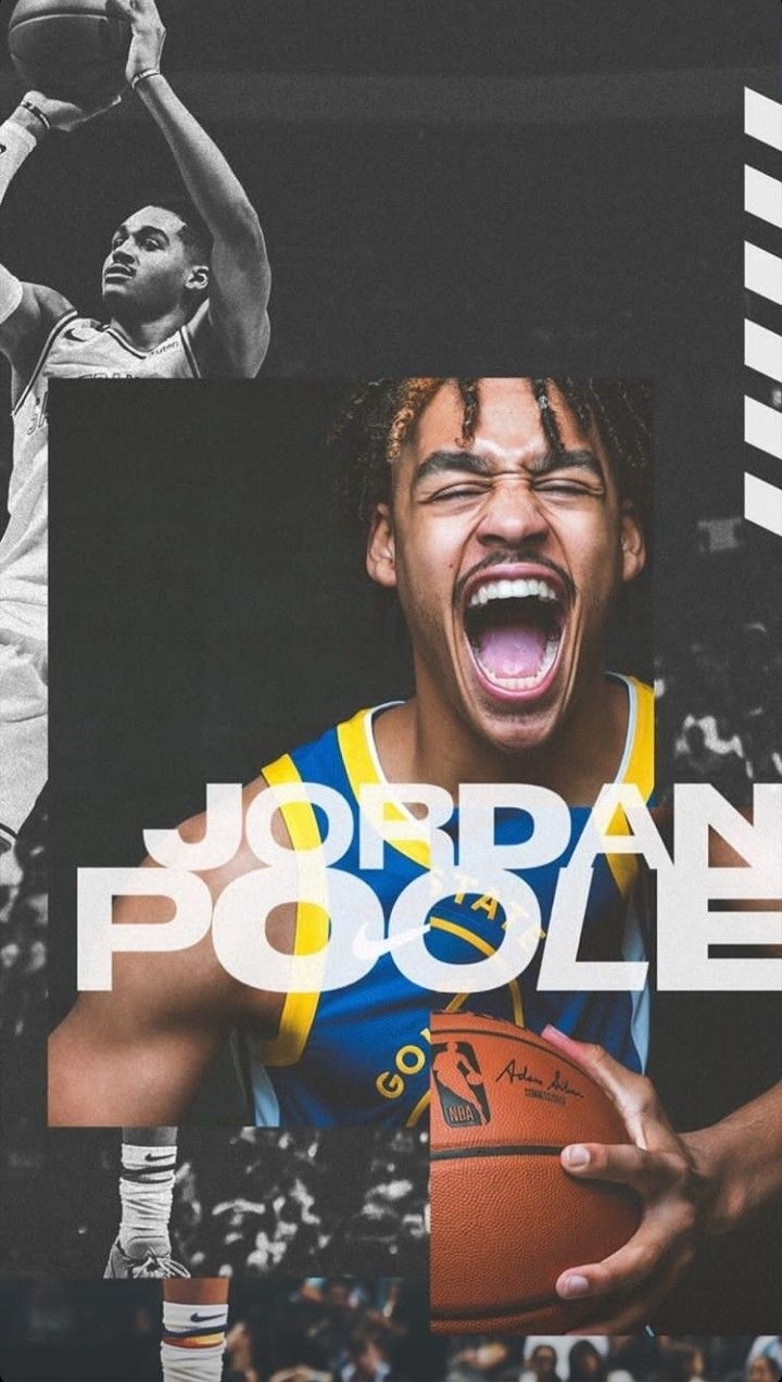 720x1280 Jordan Poole wallpaper. Basketball players, Basketball picture, Poole, Phone