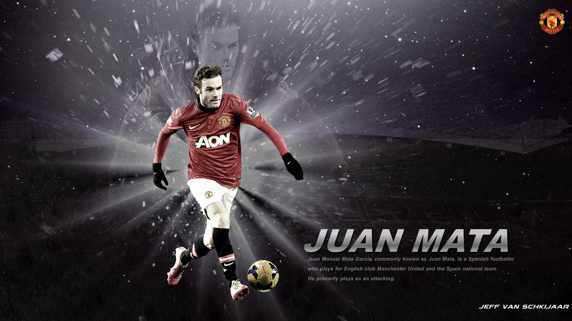 1920x1080 Wallpaper Manchester United Juan Mata., Desktop