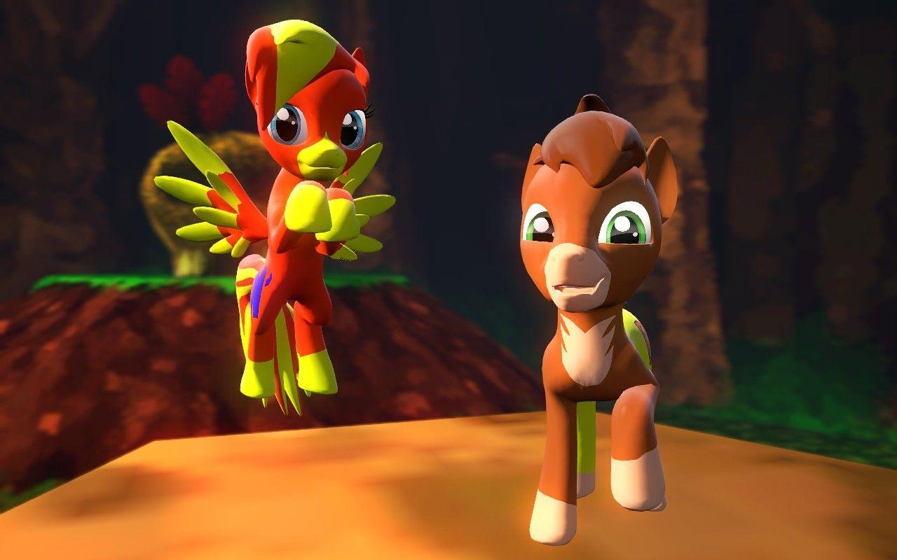 1280x800 DL Banjo Kazooie As Ponies, Desktop