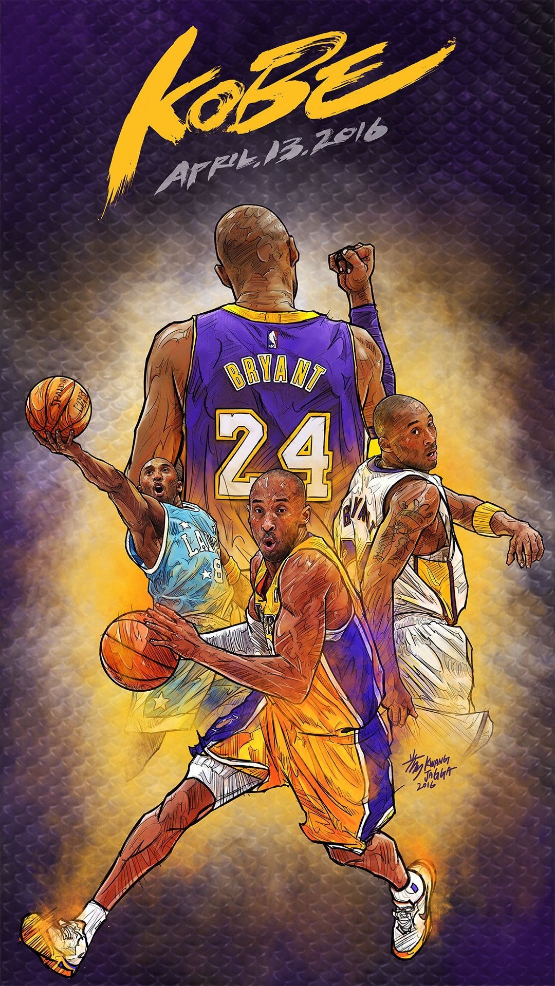 1080x1920 Basketball Cartoon Wallpaper, Phone