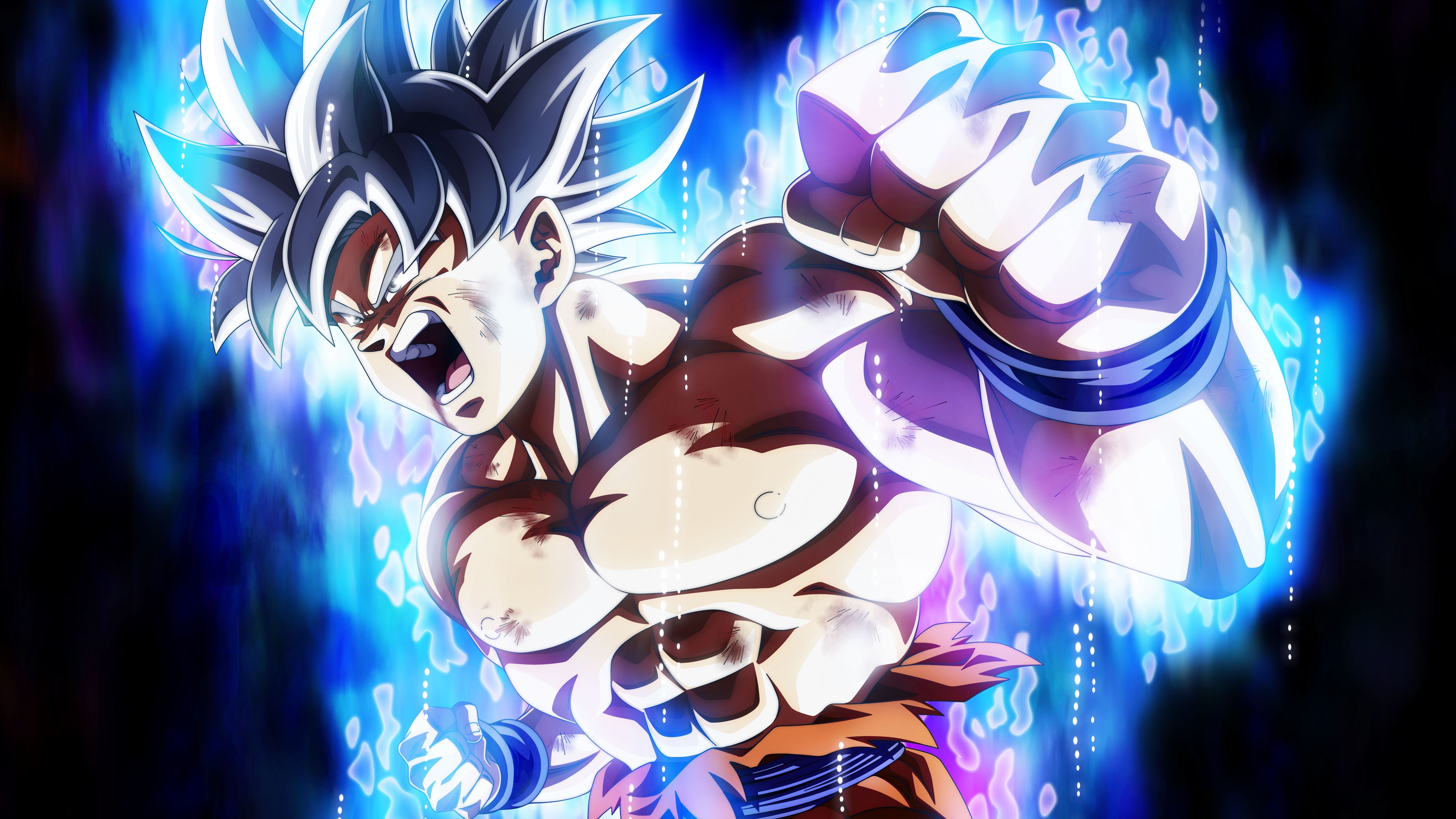 7680x4320 Ultra Instinct Dragon Ball Super Wallpaper, Desktop