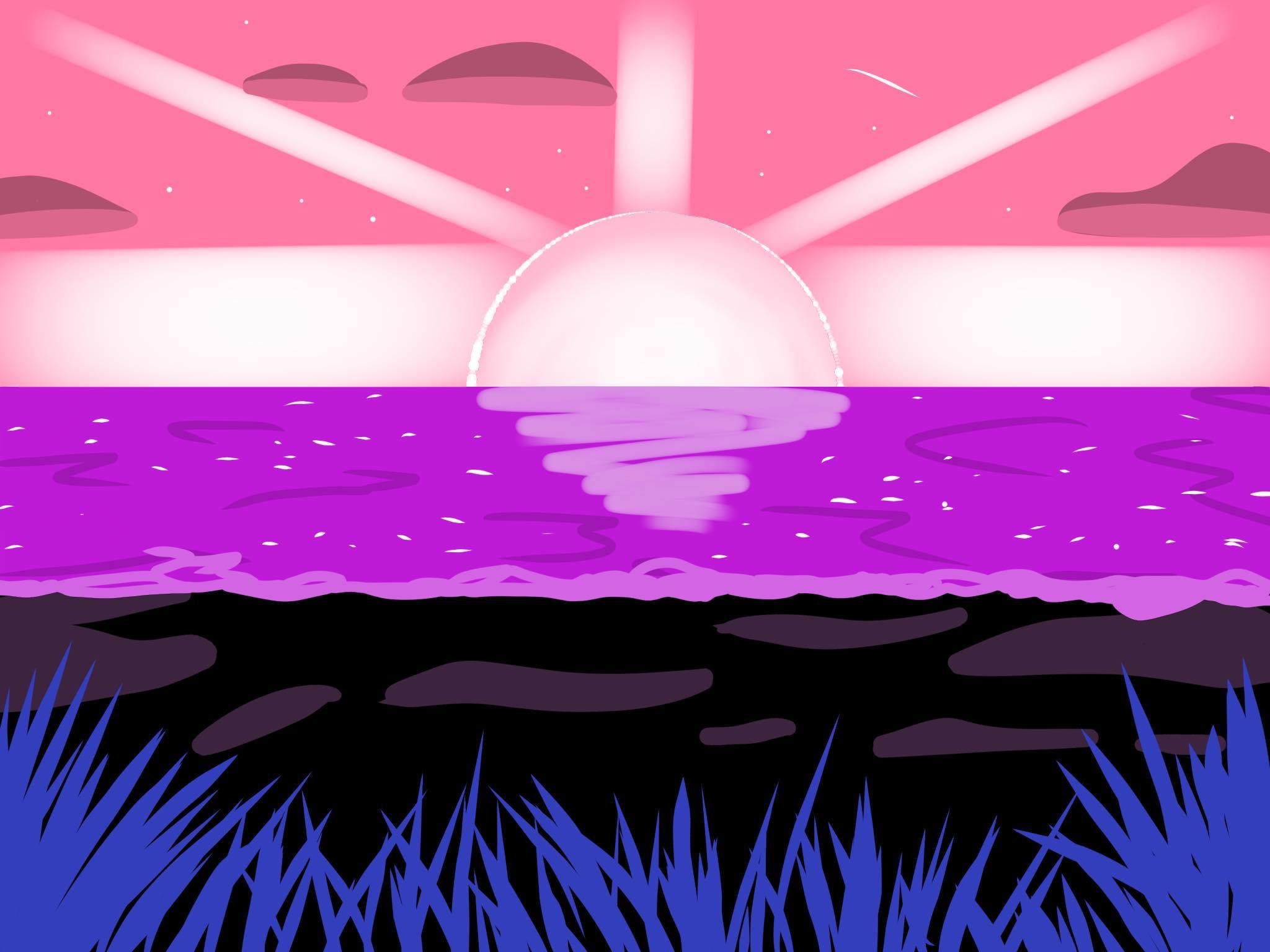 2050x1540 Hey, does anybody have any genderfluid and pansexual wallpaper (the flag colors)?, Desktop