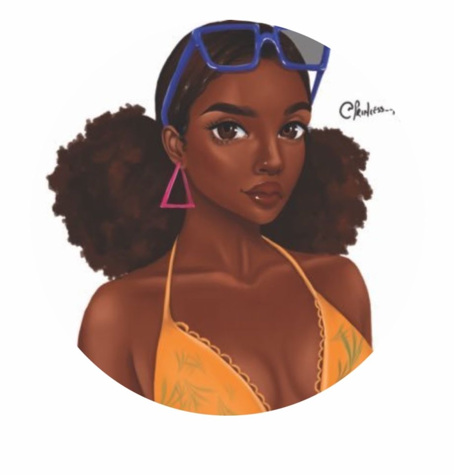 920x960 Baddie Cute Black Girl Drawings, Phone