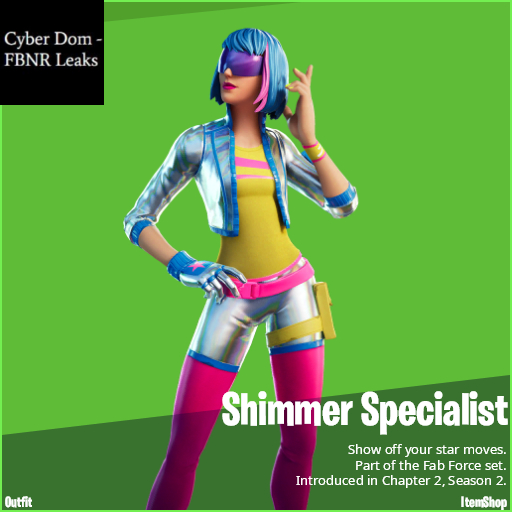 520x520 Shimmer Specialist Fortnite wallpaper, Phone