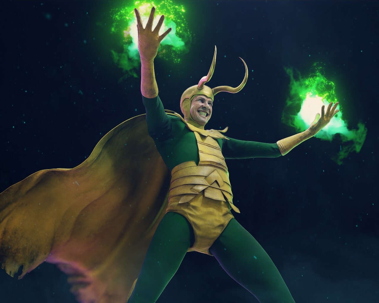 1280x1030 Classic LoKi Glorious Purpose, Desktop