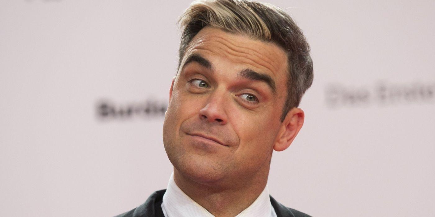 1400x700 Robbie williams cantante britanico wallpaperx1000, Dual Screen