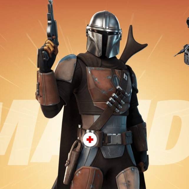 650x650 The Mandalorian Fortnite wallpaper, Phone