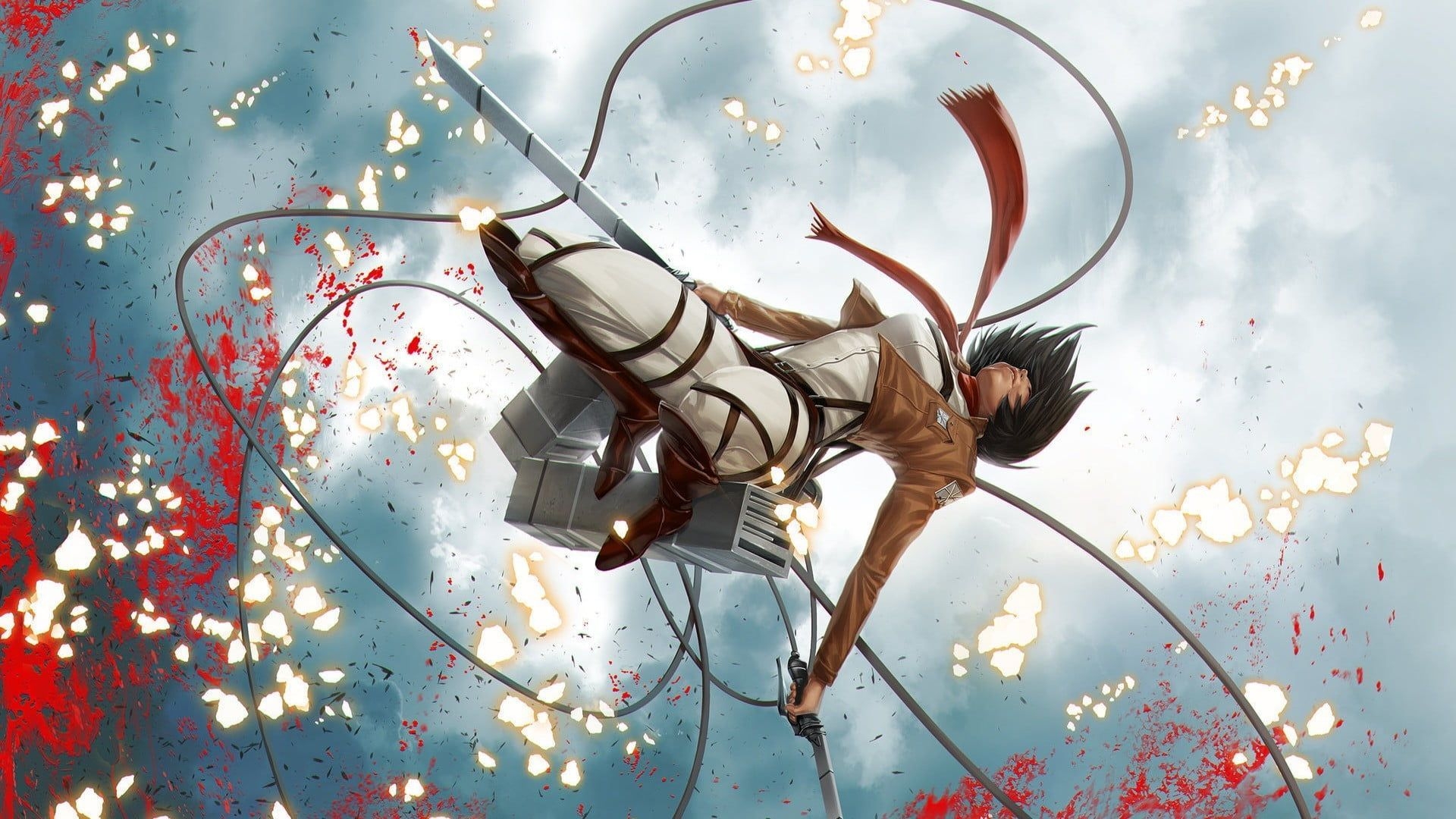 1920x1080 Attack on titan mikasa wallpaper Shingeki no Kyojin Mikasa Ackerman #anime P #wallpaper #hdwallpaper #desktop. Anime wallpaper, Attack on titan, Mikasa, Desktop