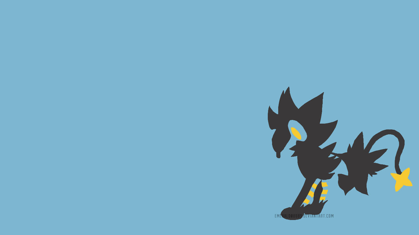 1370x770 Luxray Minimalist, Desktop