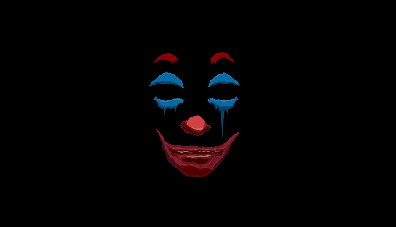 1340x770 Joker Movie Minimalist HD Laptop Wallpaper, HD, Desktop