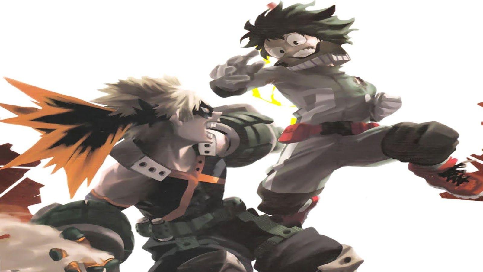 1600x900 Deku vs Katsuki Wallpaper HD For Desktop, Desktop