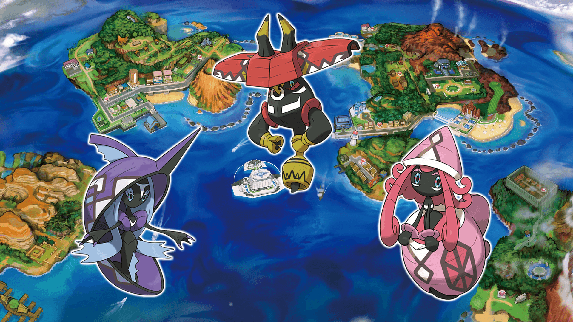 1920x1080 New island guardians revealed for Pokémon Sun & Moon, Desktop