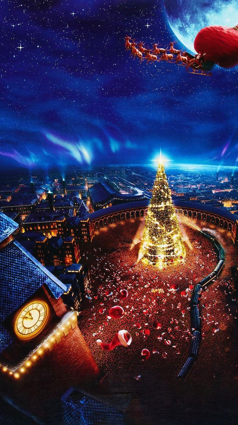 810x1430 Moviemania High Resolution Movie Wallpaper. Polar Express Movie, Polar Express, Christmas Movies, Phone