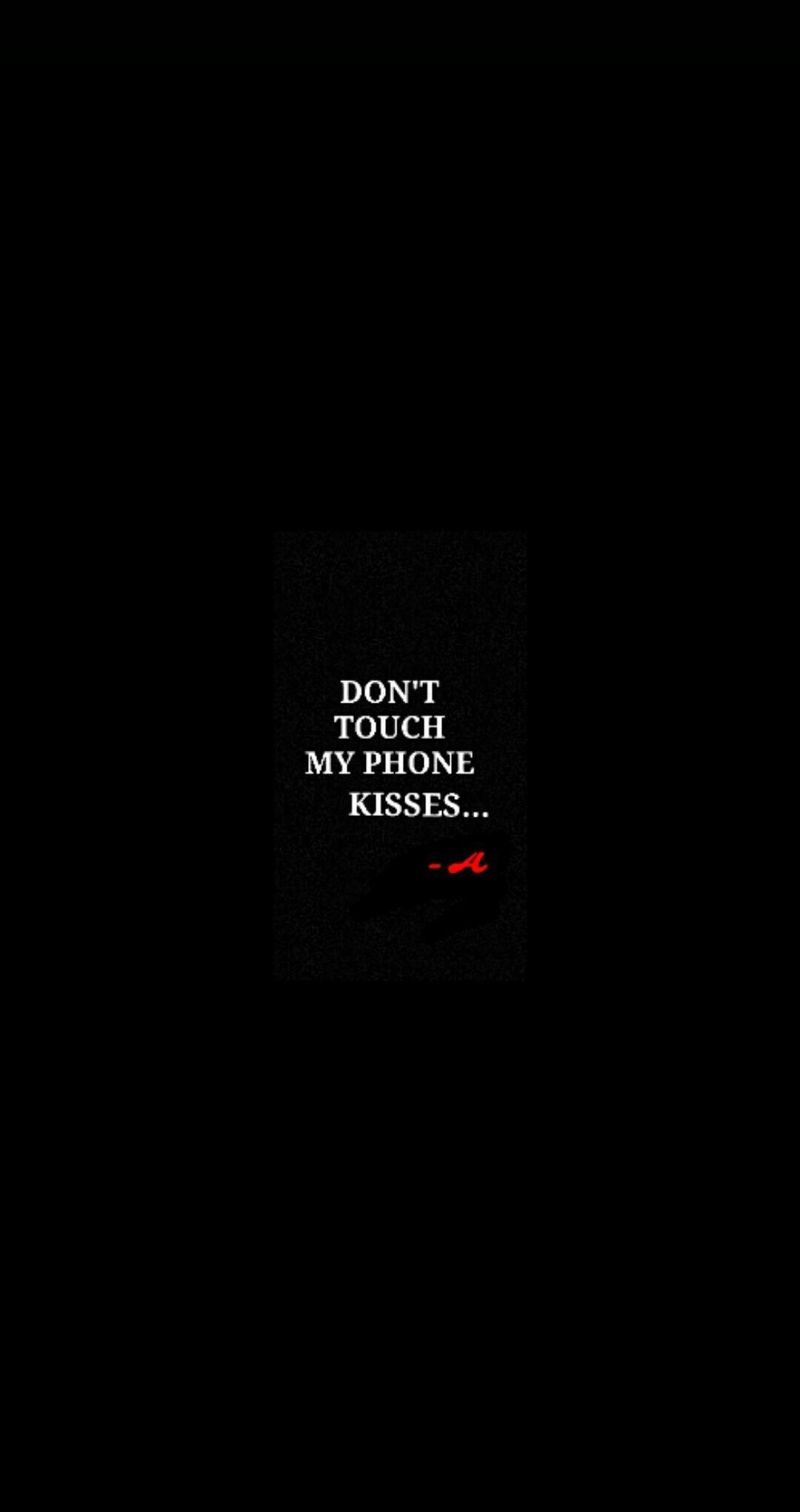 1080x2040 Dont Touch Wallpaper, Phone