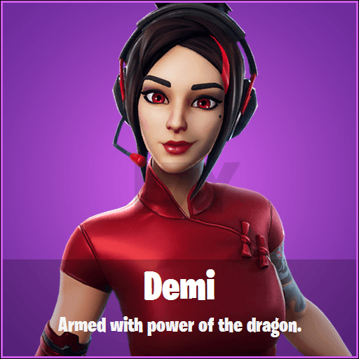 520x520 Demi Fortnite wallpaper, Phone