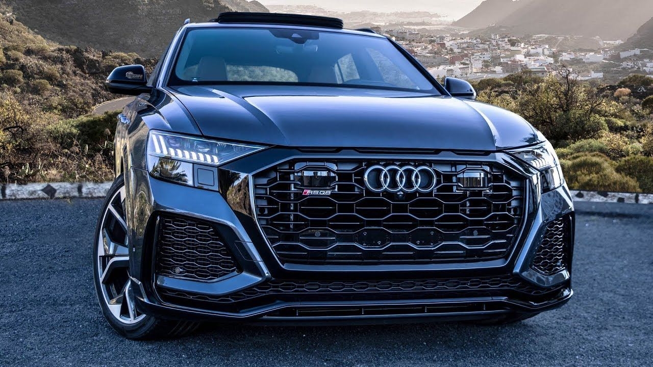 1280x720 AUDI RSQ8 BEATER? V8TT SUPER SUV IN DAYTONA GREY BLACK, Desktop