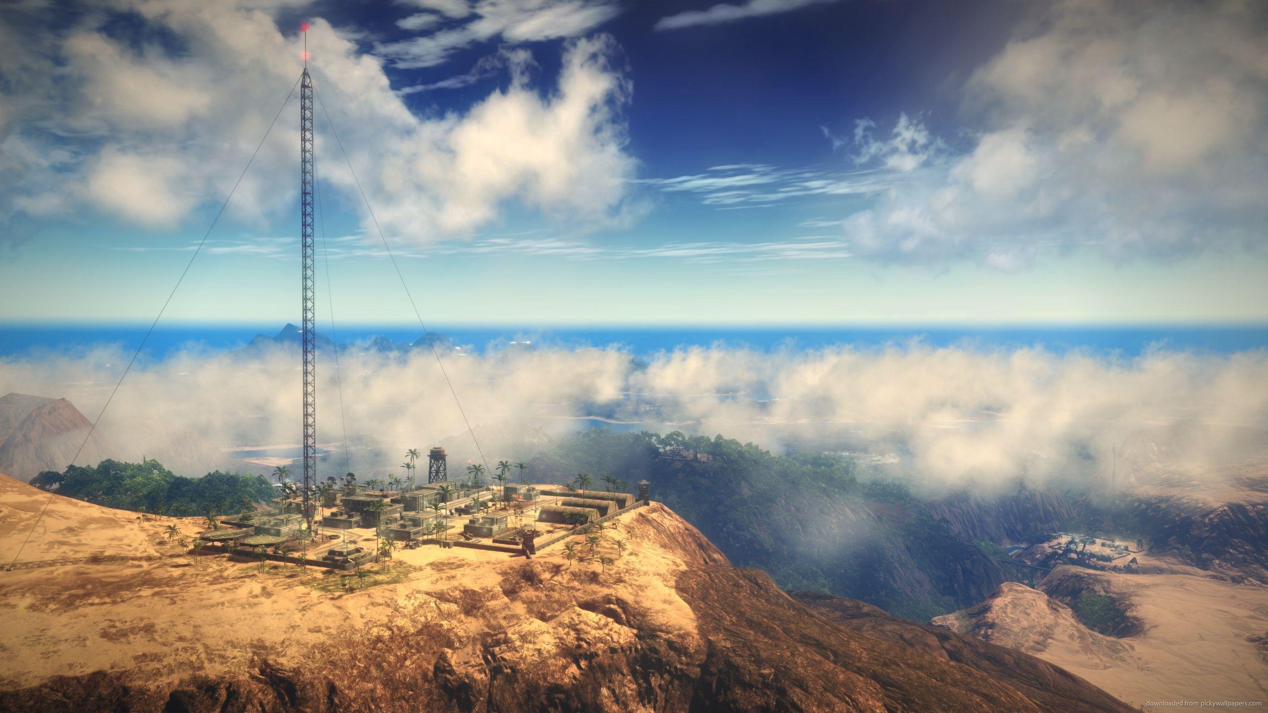 2560x1440 Download  Just Cause 2 Thin Blue Line Wallpaper, Desktop