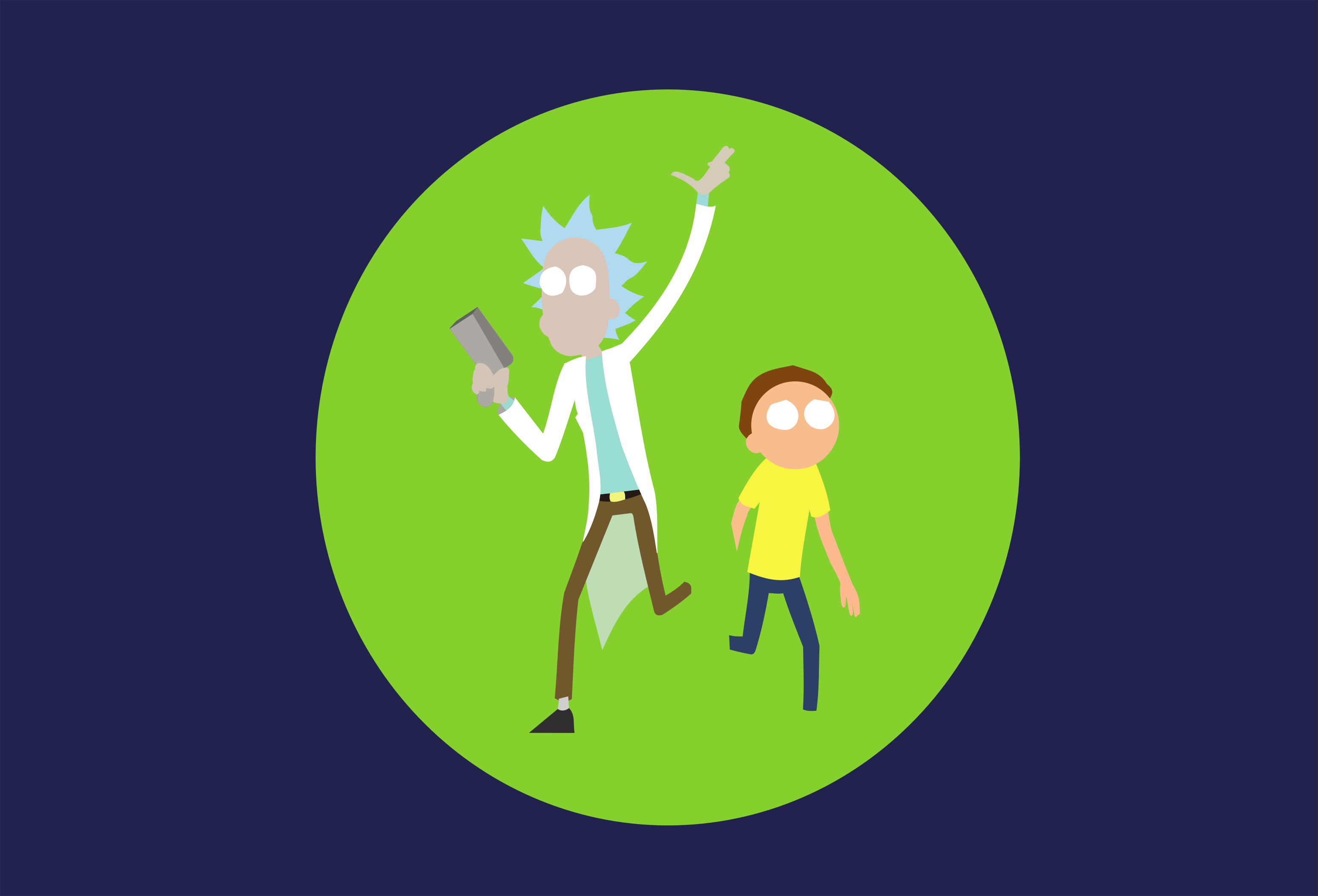 3100x2110 Rick and Morty wallpaper, Desktop