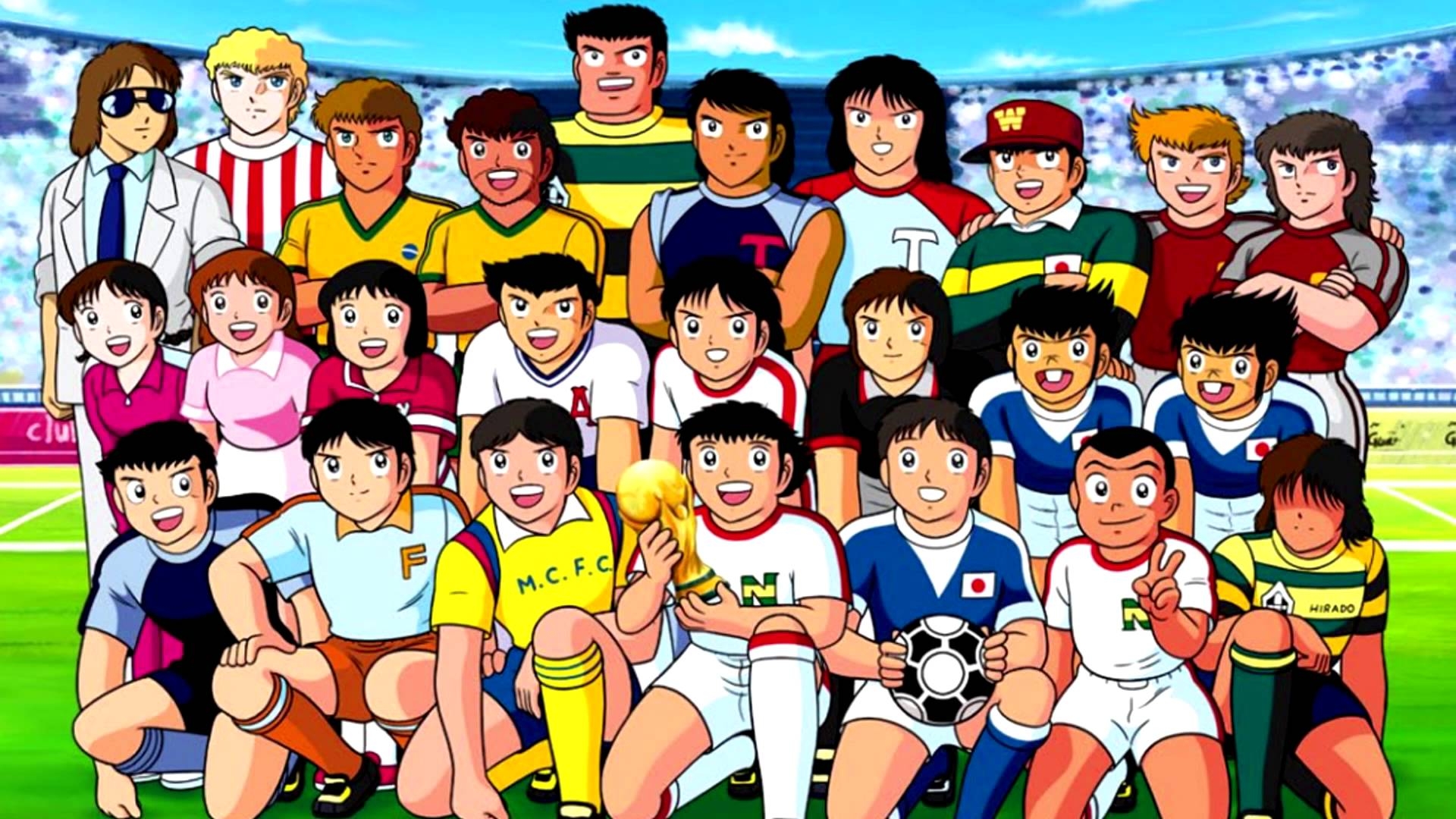 1920x1080 Moete Hero, Captain Tsubasa Opening (Super Campeones), Heavy Metal, Desktop