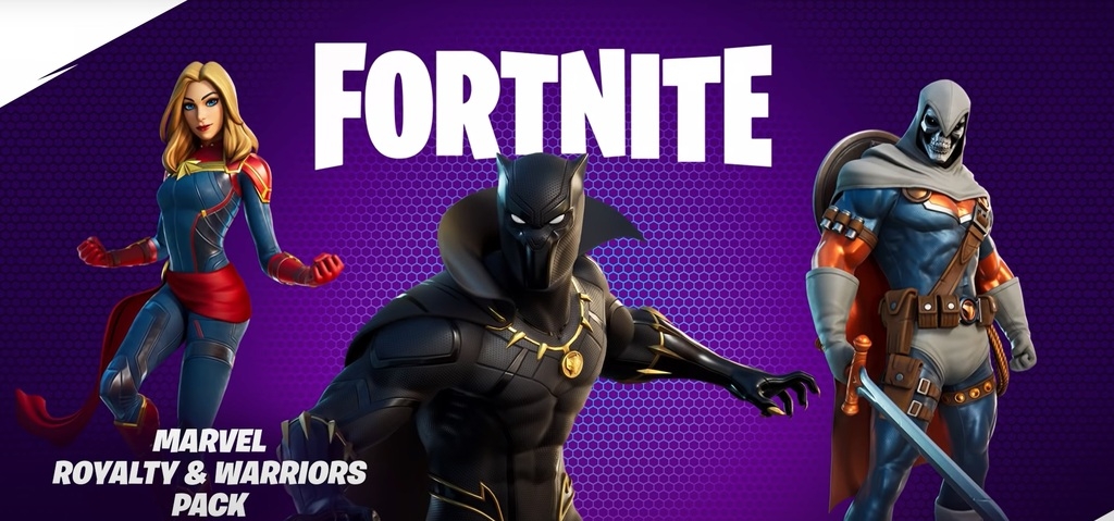 1030x480 Black Panther Fortnite wallpaper, Dual Screen