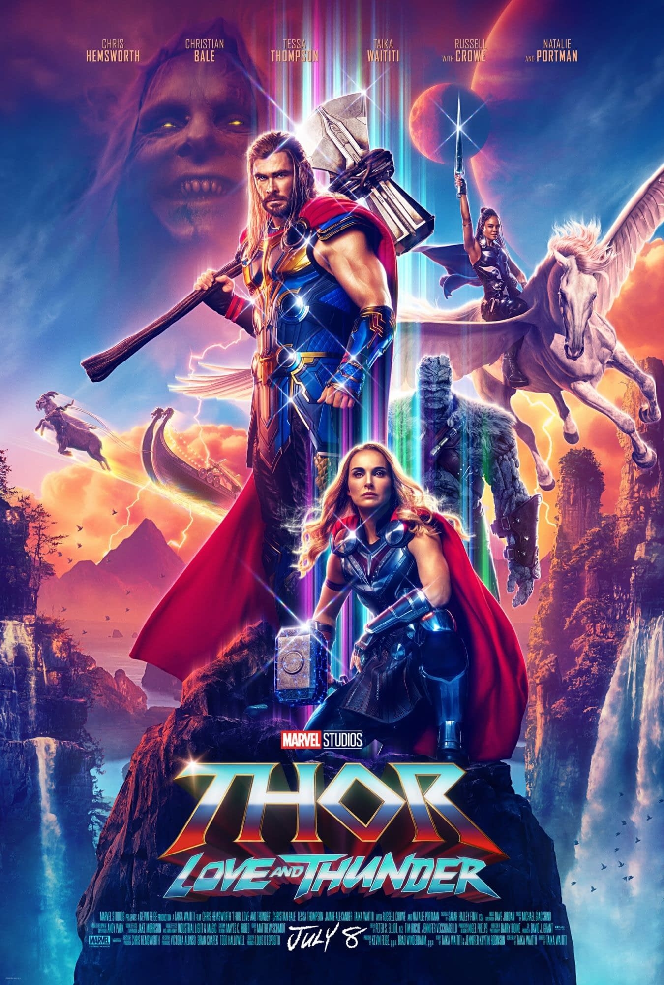 1350x2000 Thor: Love and Thunder New High Quality Image, Phone