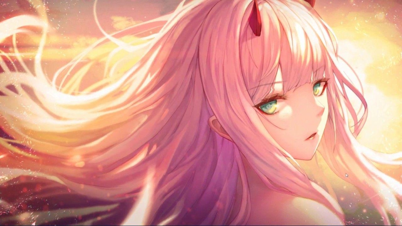 1280x720 Wallpaper Engine Darling in the frankxx Zero two, Desktop