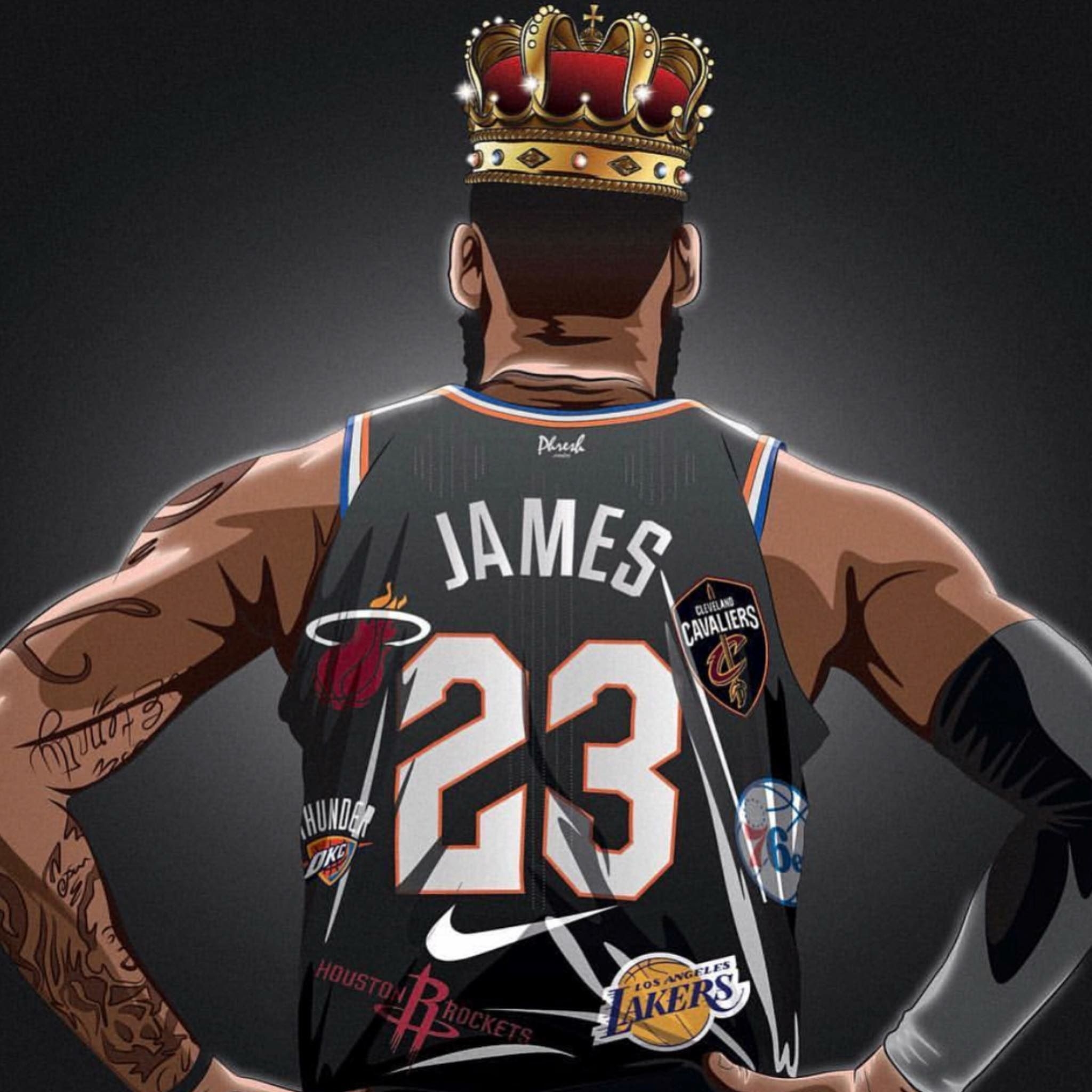 2050x2050 NBA Zone. Nba lebron james, Lebron james, Phone