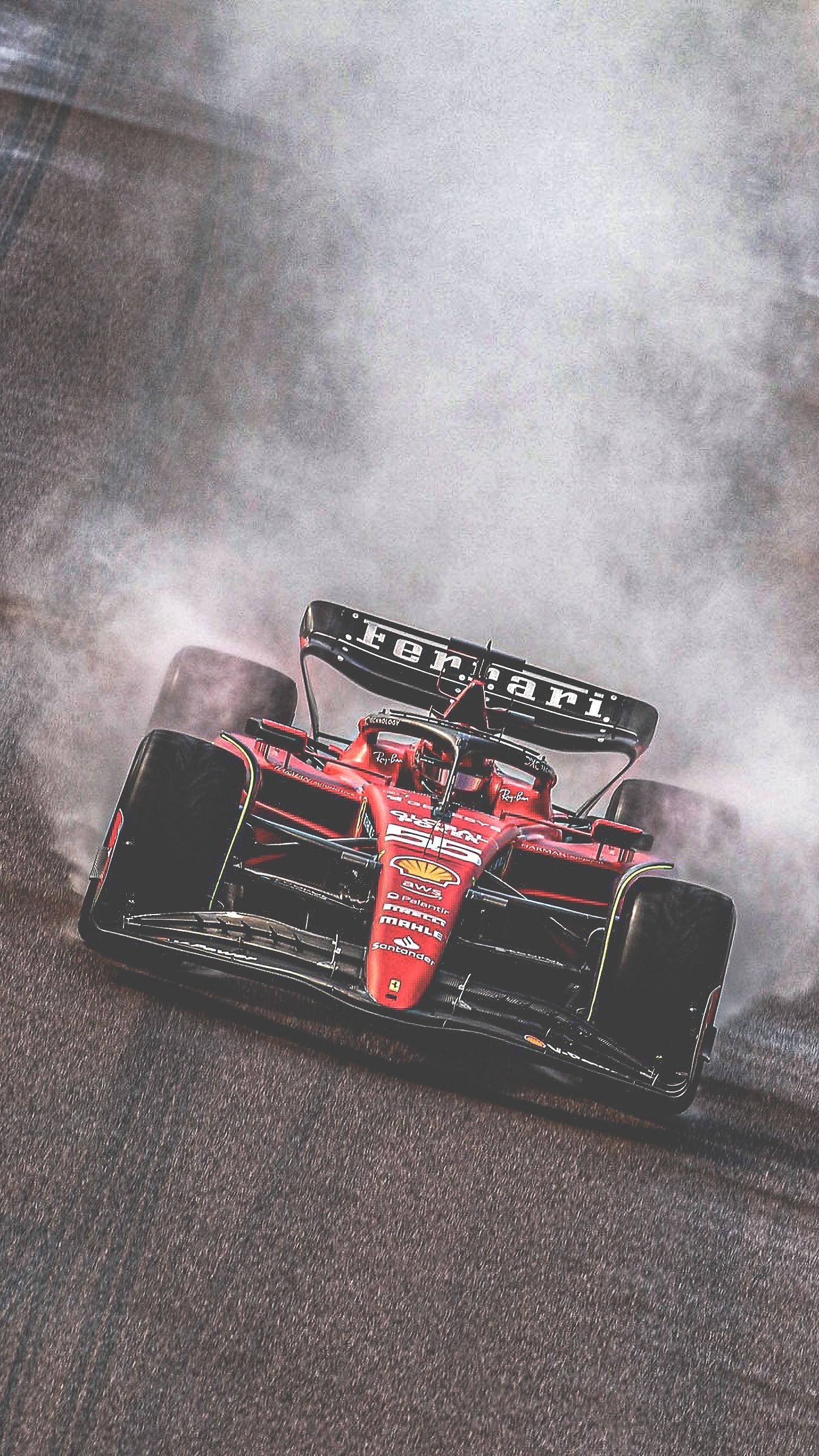 1440x2560 Carlos Sainz Scuderia Ferrari F1 Wallpaper, Phone