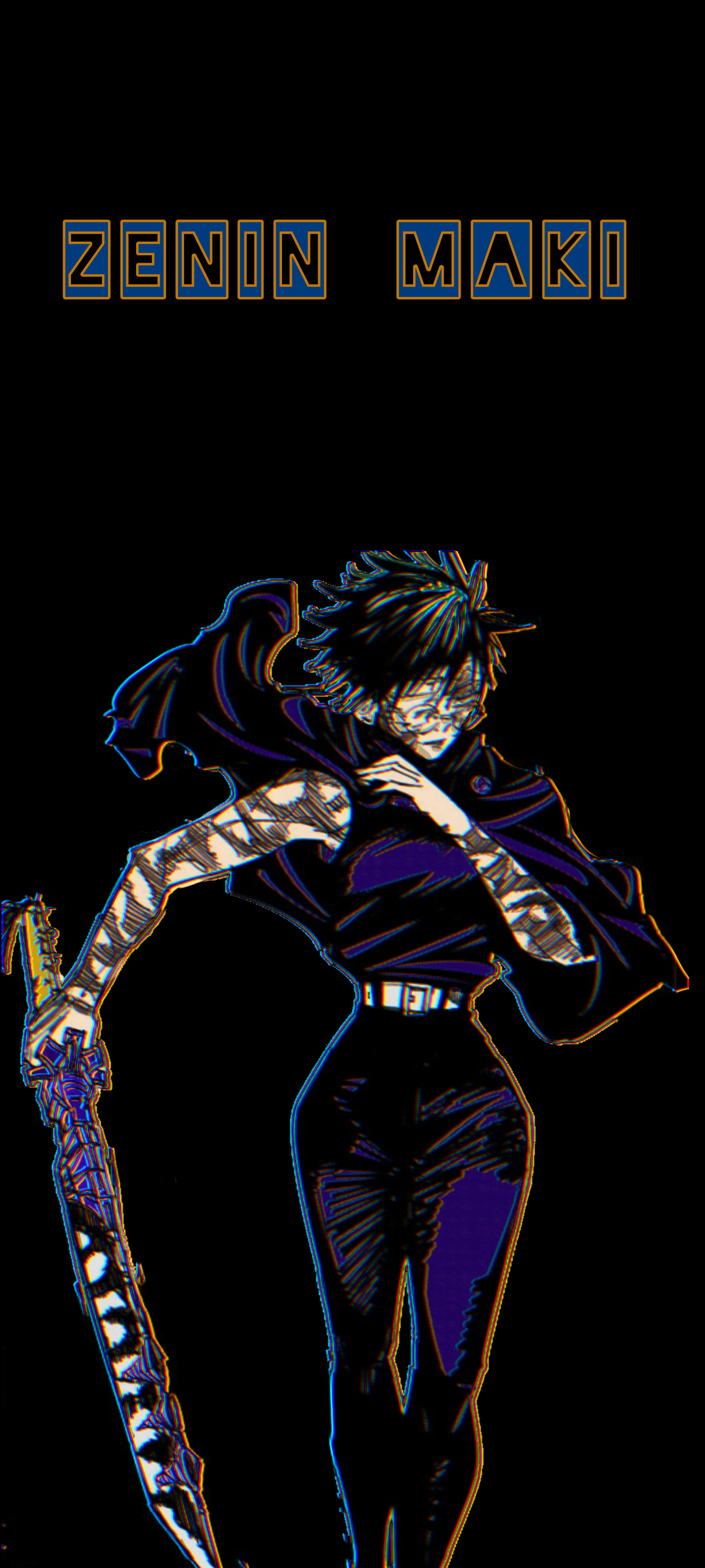 1440x3200 Colored manga panel to make it into a wallpaper, Phone