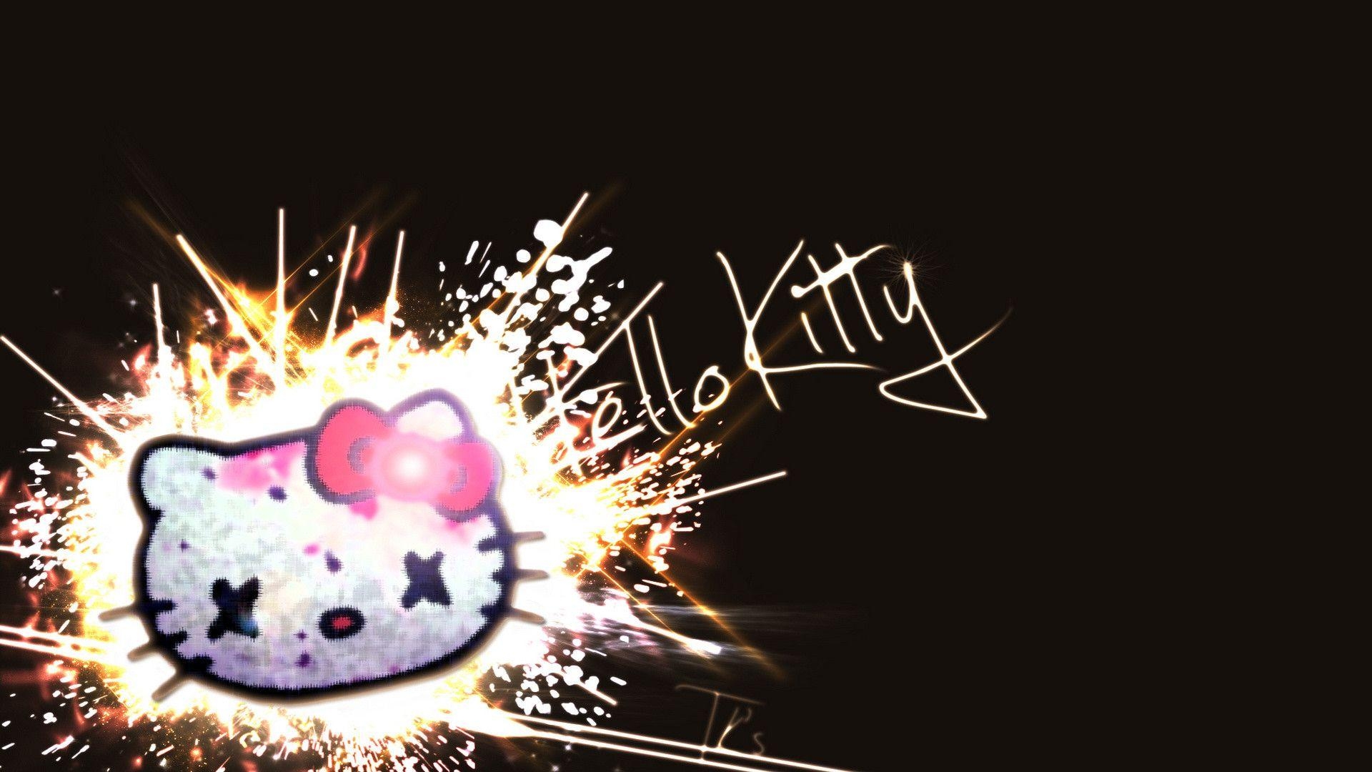 1920x1080 Cute Wallpaper of Hello Kitty, Desktop