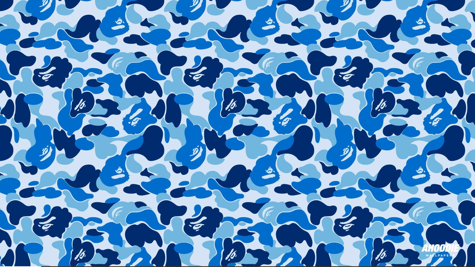 1920x1080 Blue Bape Wallpaper Wallpaper HD, Desktop