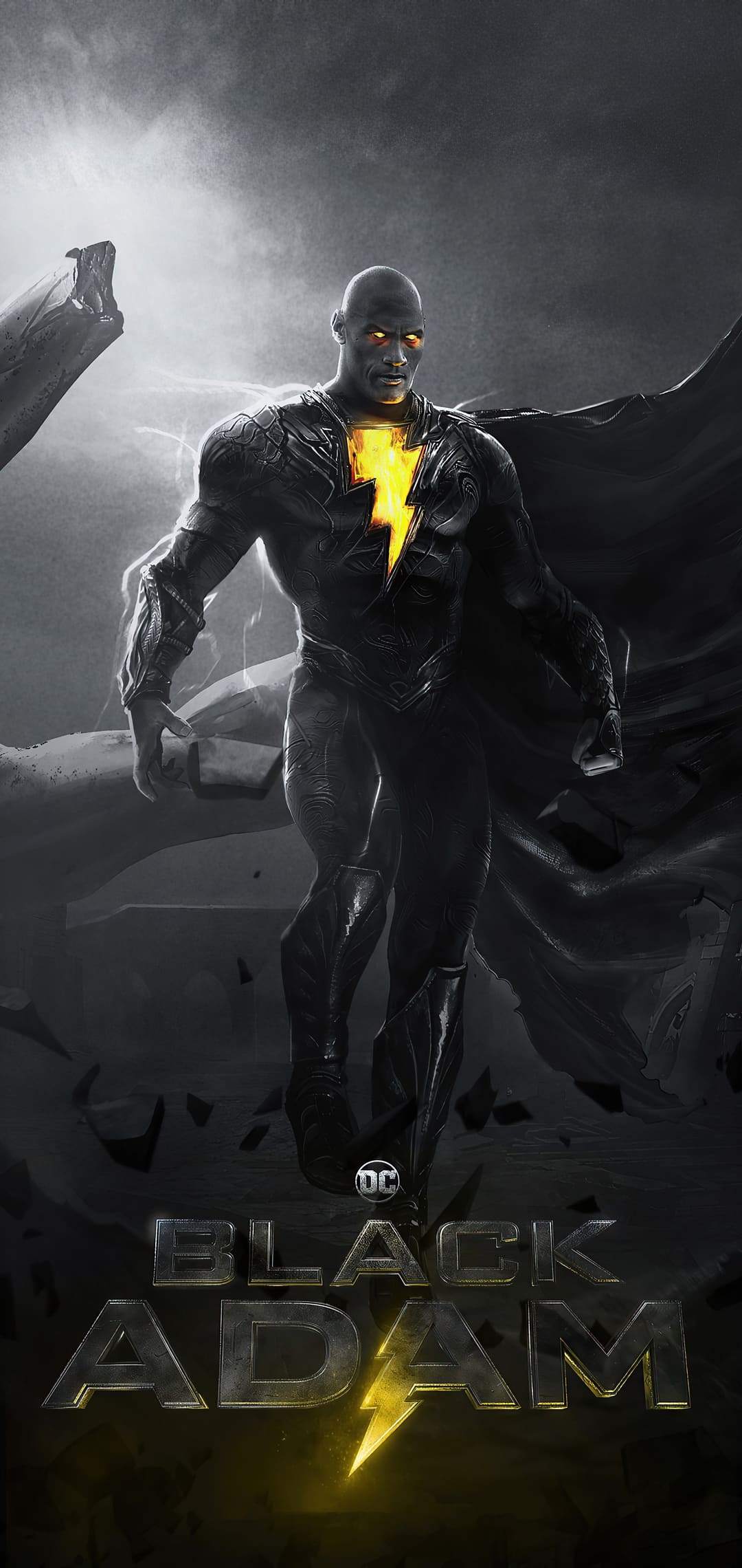 1080x2280 Black Adam Wallpaper Best Black Adam Backgrou, Phone