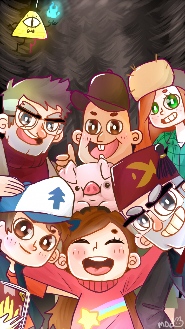 770x1370 Gravity Falls Wallpaper Gravity Falls Wallpaper Phone, Phone