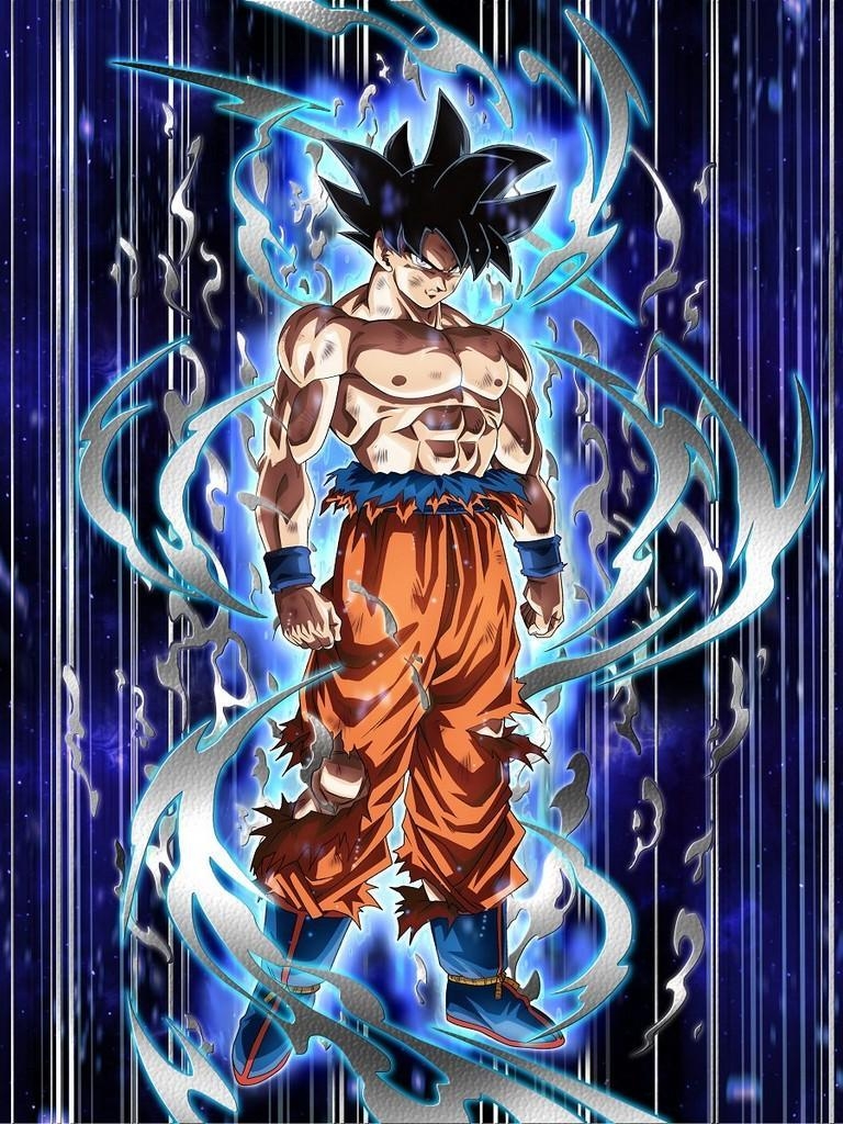 770x1030 Goku Ultra Instinct Wallpaper on.wallpaperafari.com, Phone