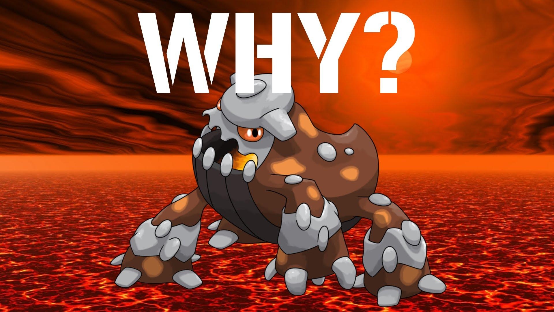 1920x1080 Why Mega Evolve? Heatran, Desktop