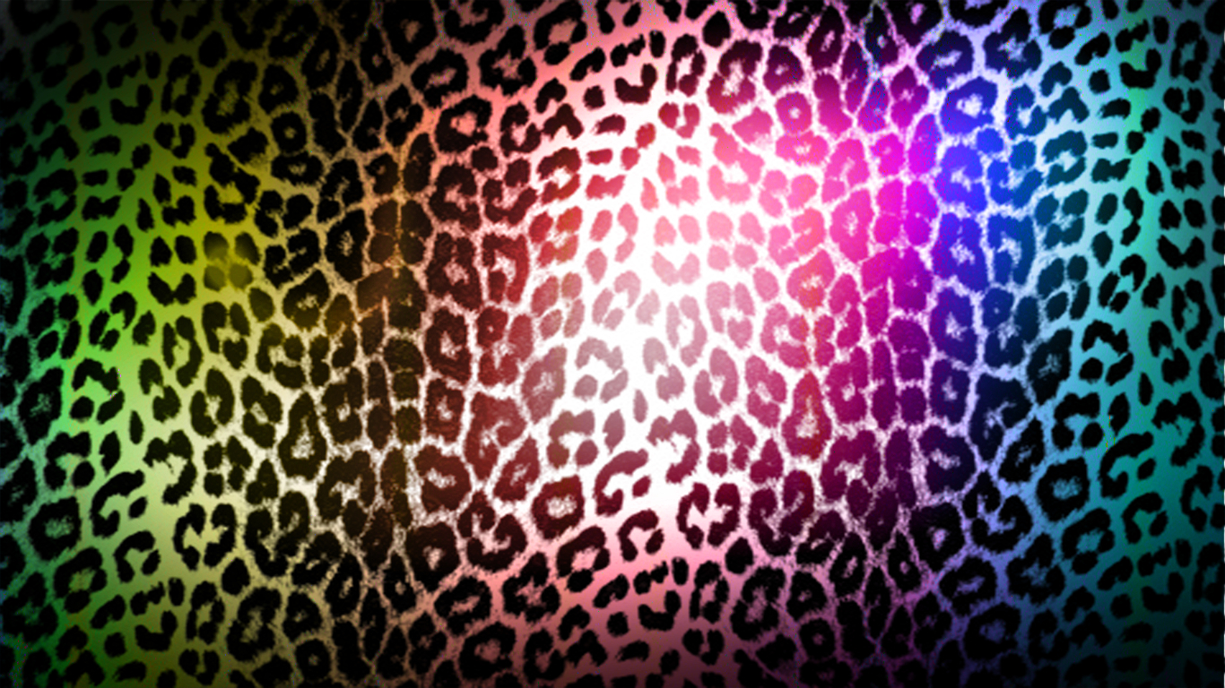 1370x770 Colorful Leopard Print Wallpaper HD High Definition Desktop Wallpaper. Animal print wallpaper, Leopard print wallpaper, Colorful animal print, Desktop