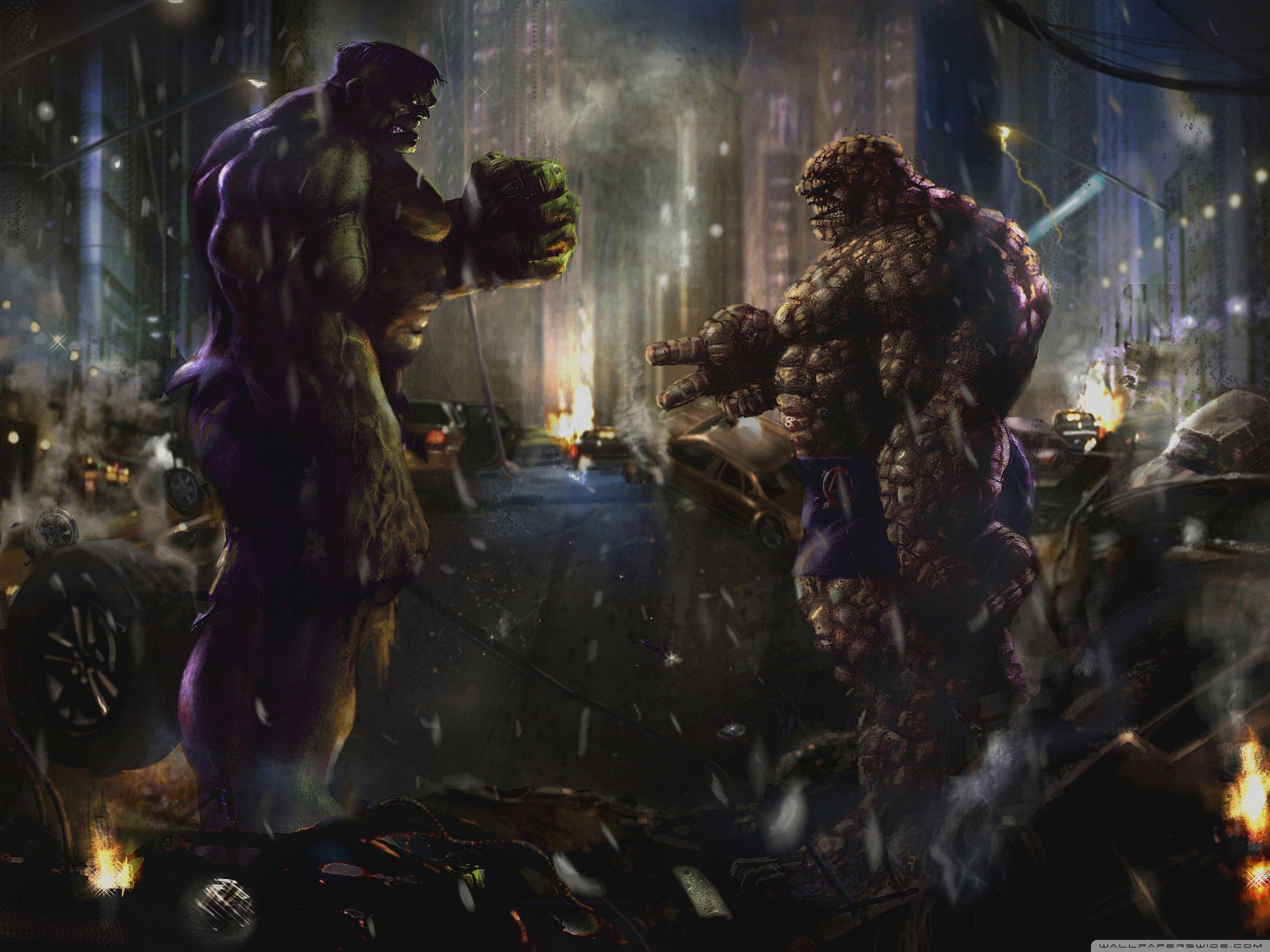 2800x2100 Hulk vs Thing HD desktop wallpaper, High Definition, Desktop