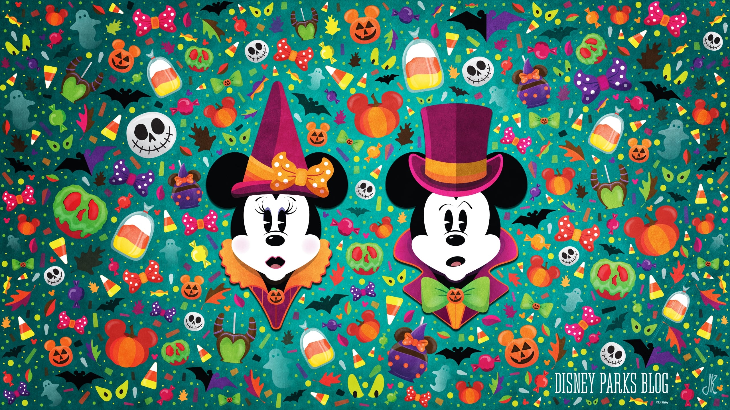 2560x1440 WonderFALLDisney Halloween Wallpaper, Desktop