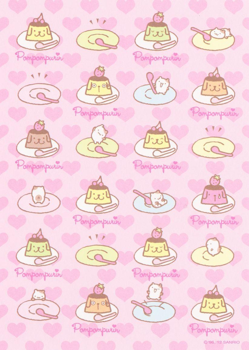 830x1160 Pom Pom Purin. hello kitty. Sanrio, Kawaii, Phone