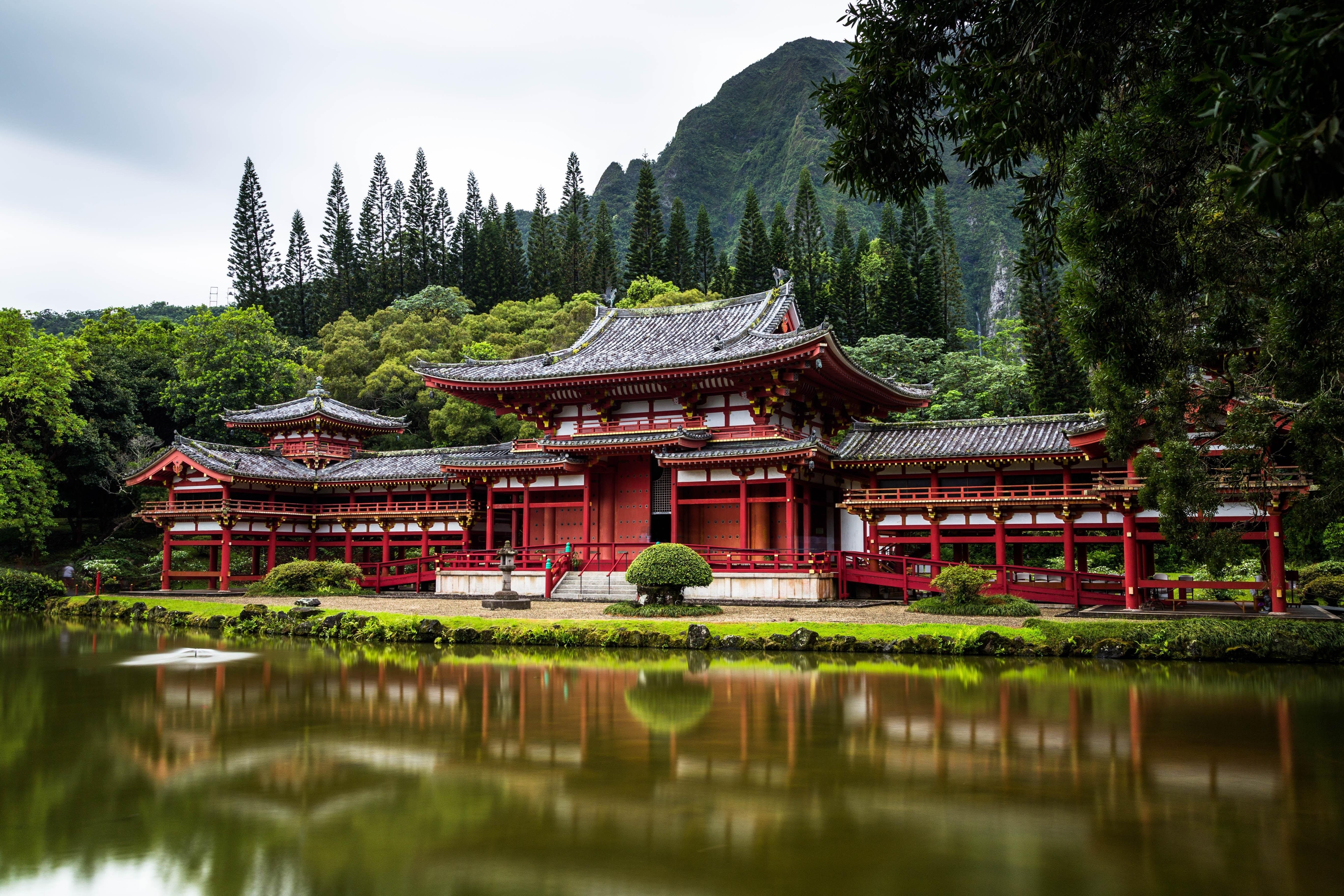 5480x3650 This Japanese Shrine 4K wallpaper, Desktop