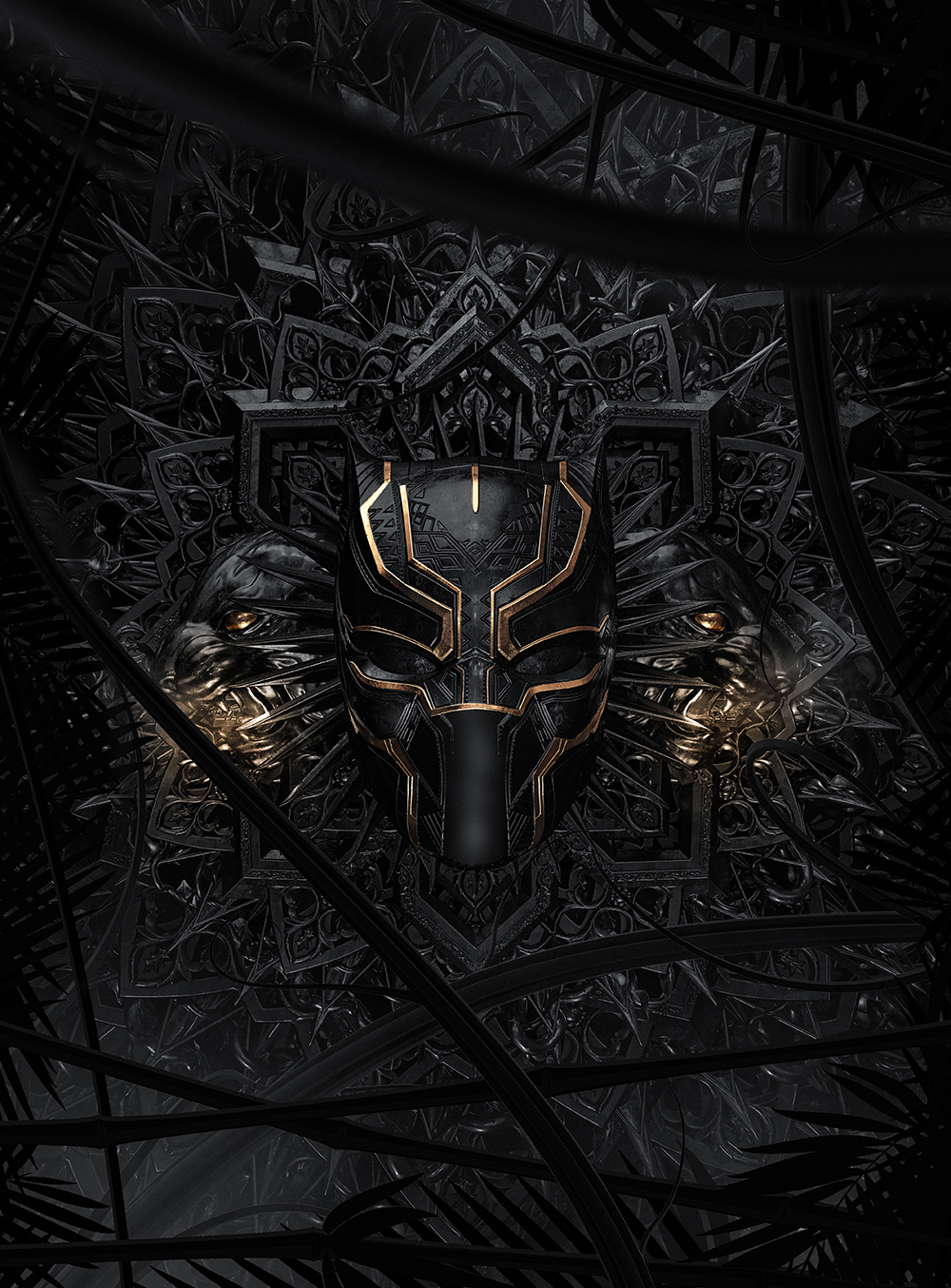 1000x1360 Black Panther †, Phone