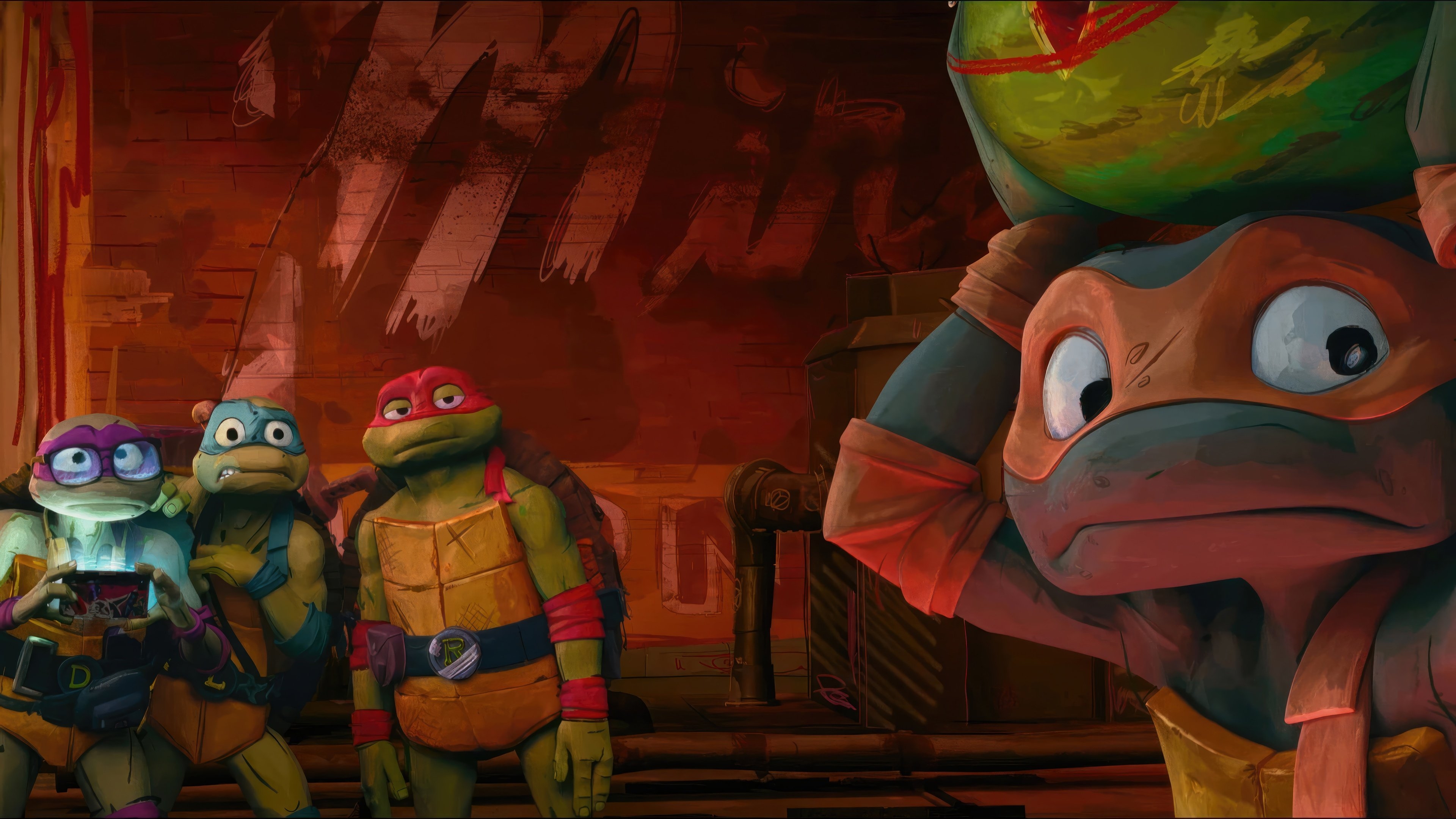 3840x2160 Teenage Mutant Ninja Turtles: Mutant Mayhem Wallpaper 4k Ultra HD, Desktop