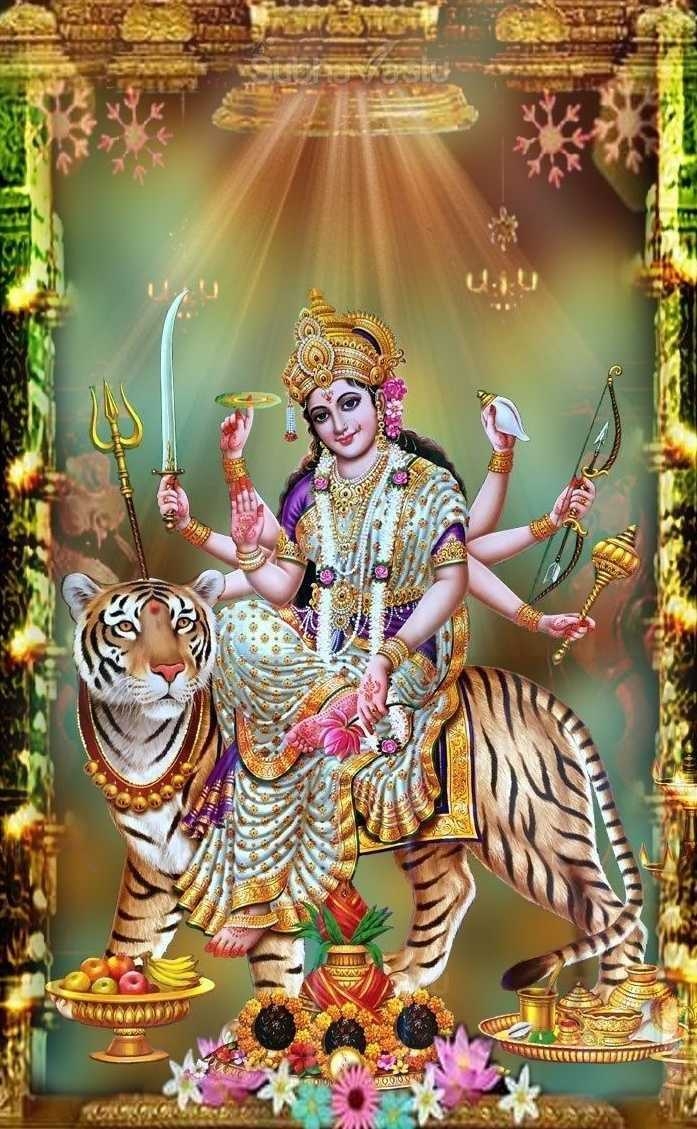 700x1130 Maa Durga Wallpaper Image Full HD, Phone