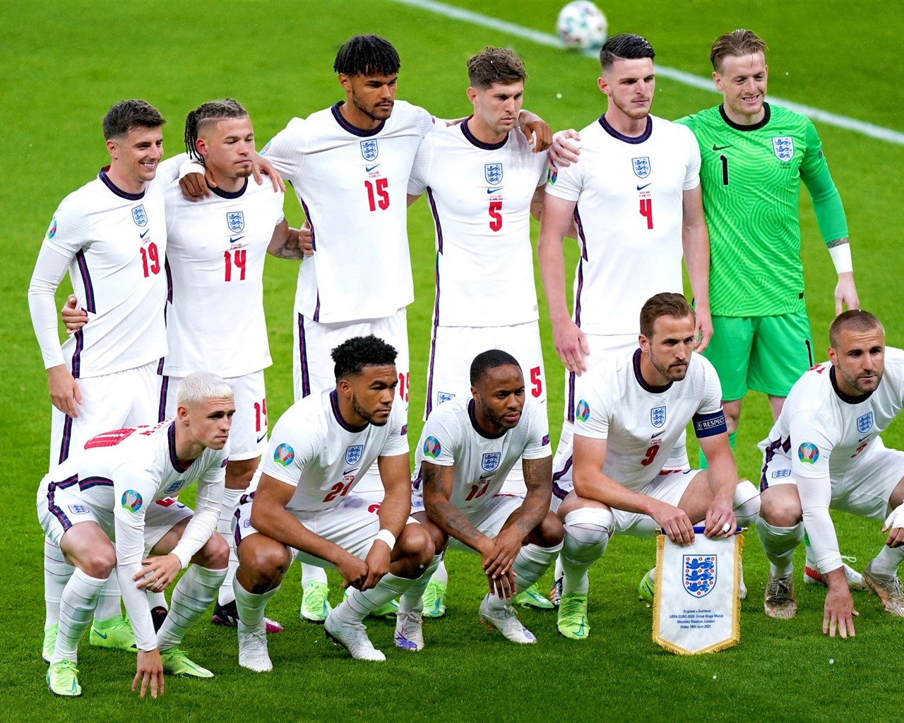 1280x1030 UEFA EURO 2020 England Football Team HD Photo, Desktop