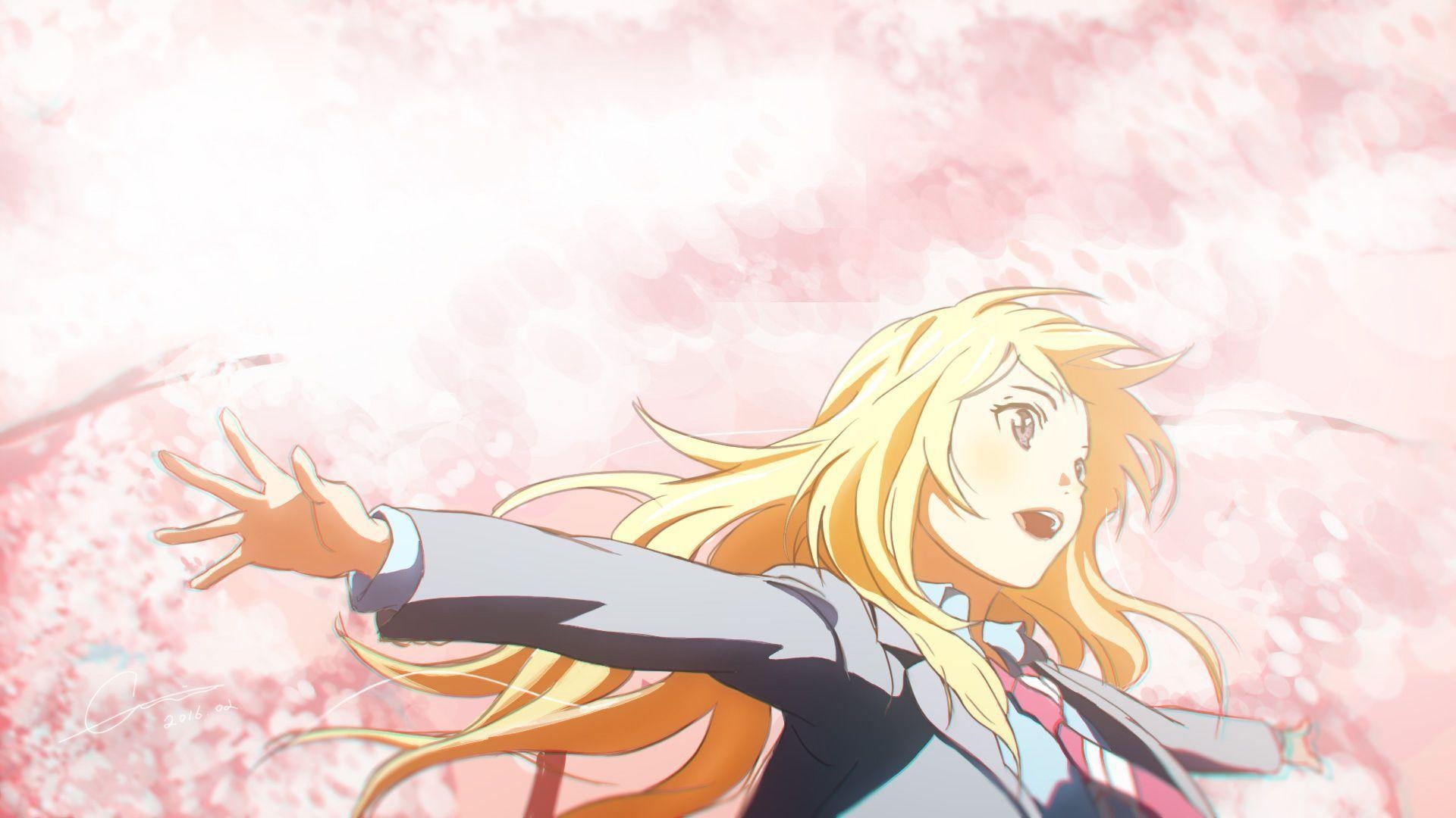 1920x1080 四月は君の嘘-宫园熏. [四月は君の嘘] Shigatsu Wa Kimi No Uso Your, Desktop