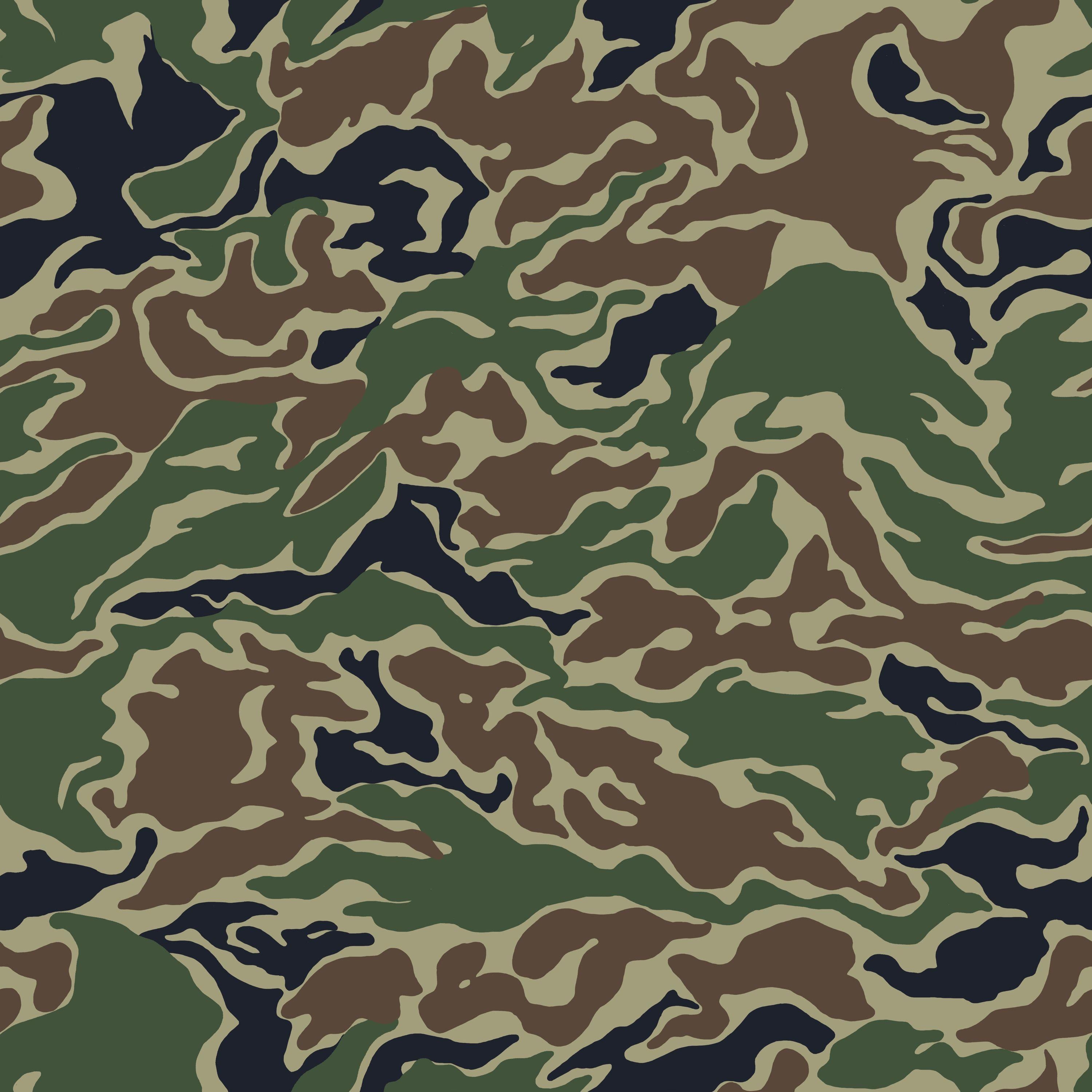 3000x3000 Woodland Camouflage Background T Shirts, Phone