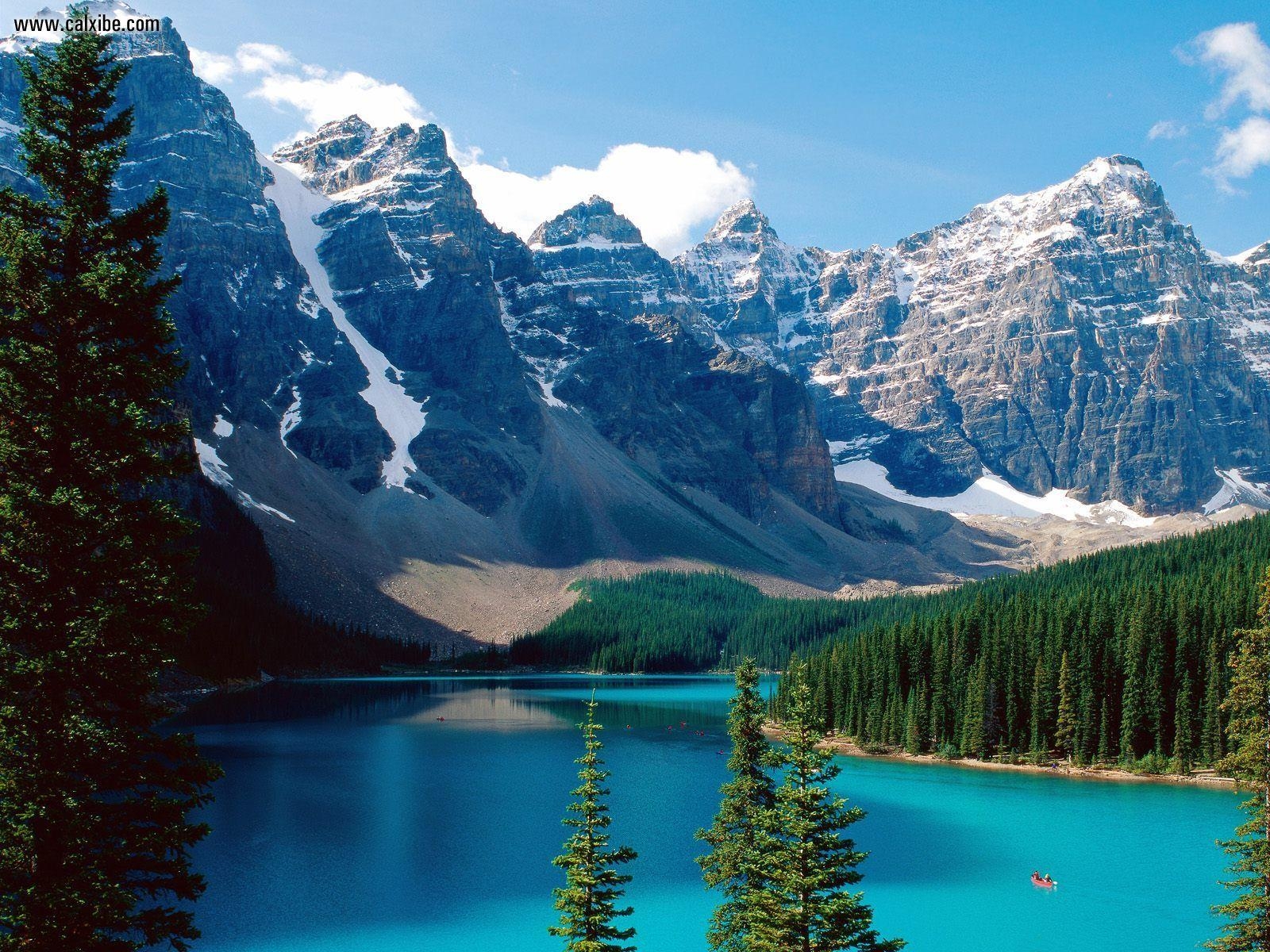 1600x1200 Nature: Moraine Lake Banff National Park Canada, picture nr. 17452, Desktop