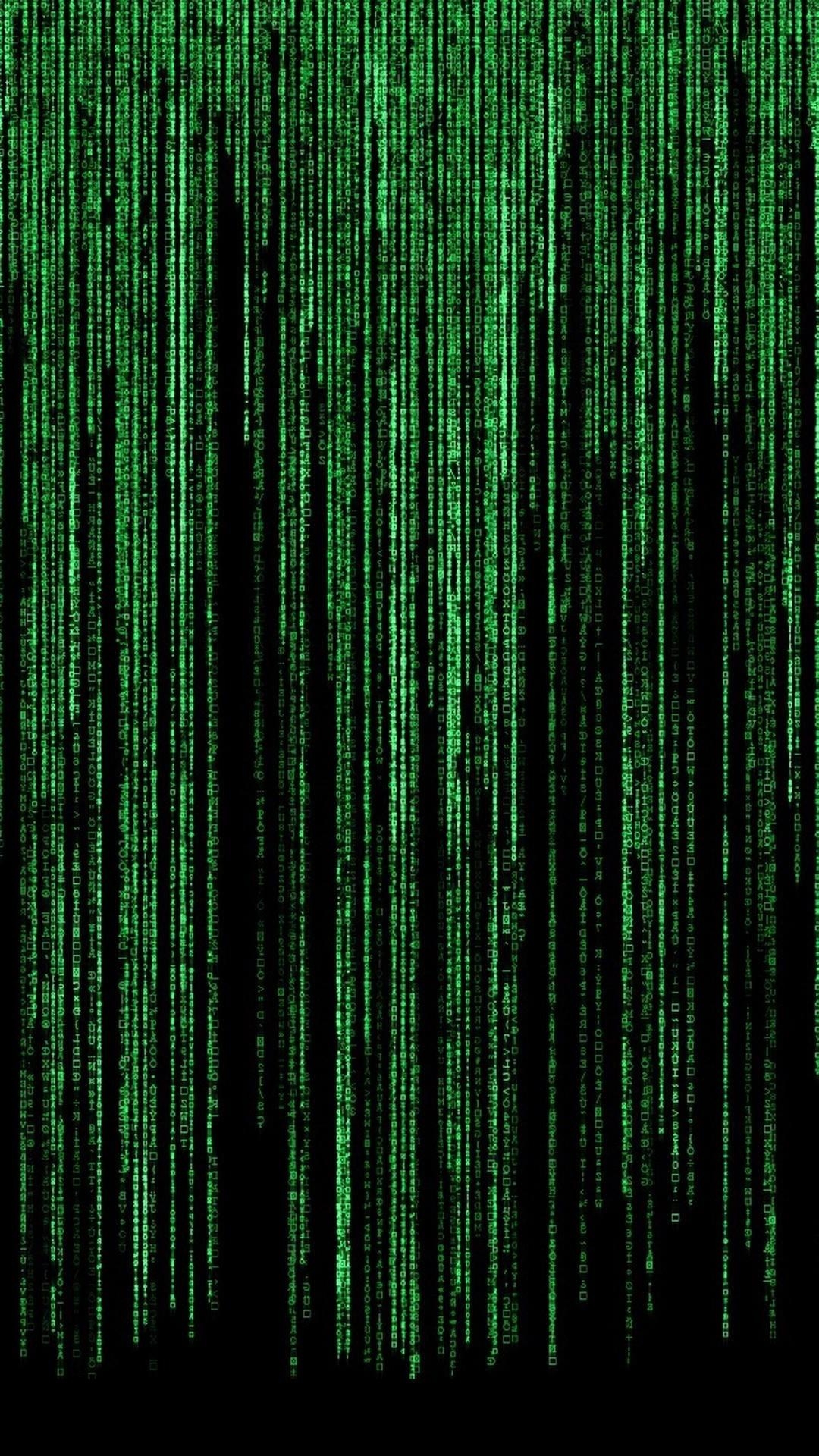 1080x1920 Matrix Code Wallpaper HD, Phone