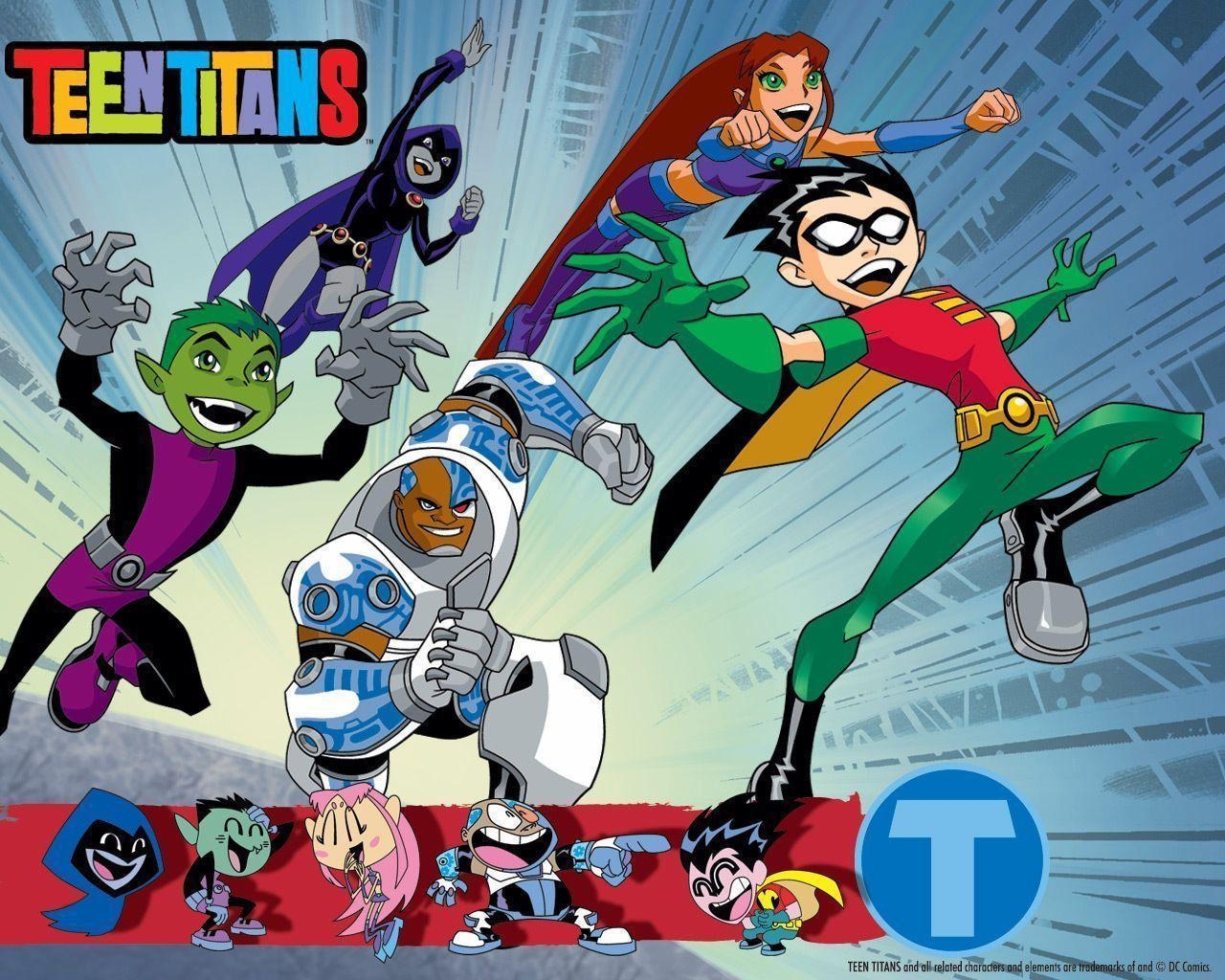 1280x1030 Papel de Parede HD: Wallpaper Teen Titans. Papeis de Parede de, Desktop