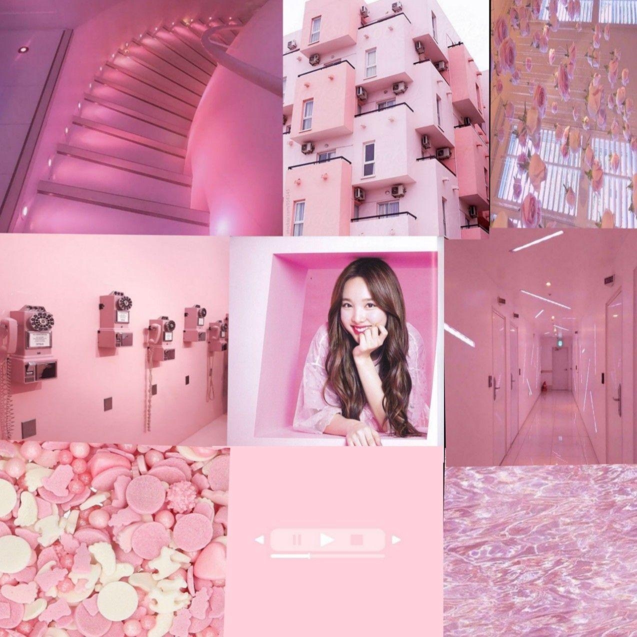 1280x1280 Aesthetic Nayeon Twice, Wallpaper twice , Pink theme , Pink, Phone